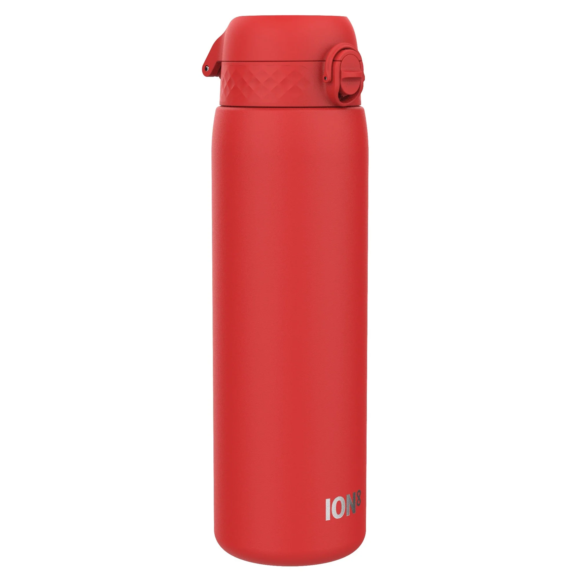 Leichte Edelstahl-Trinkflasche, Rot, 1 L