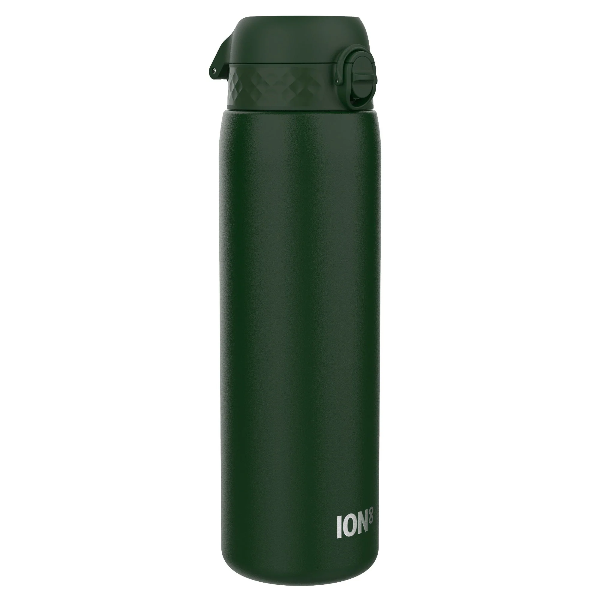 Isolierte Edelstahl-Trinkflasche, Dunkelgrün, 1 L