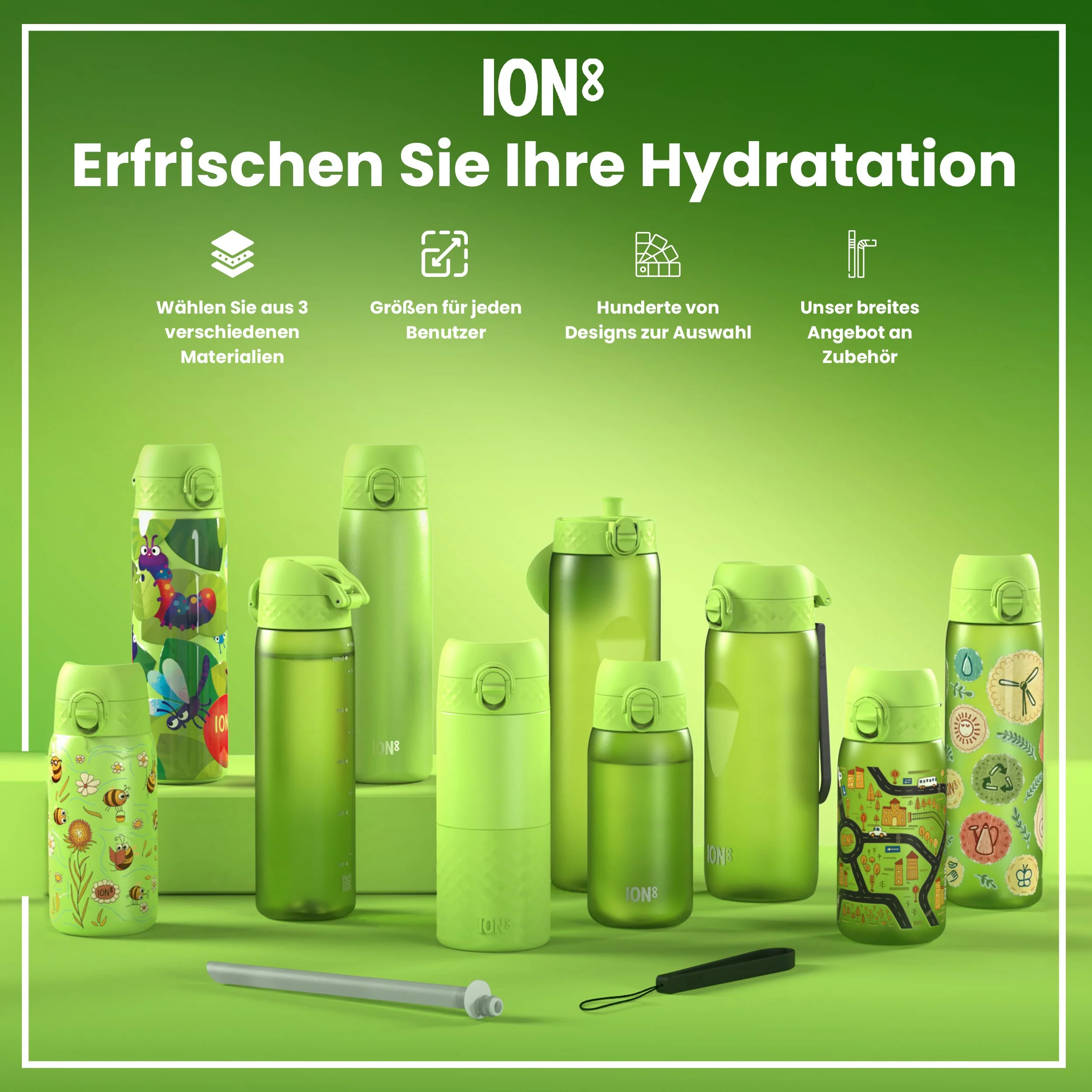 Recyclon Trinkflasche, Auto-Design, 350 ml - Image 7