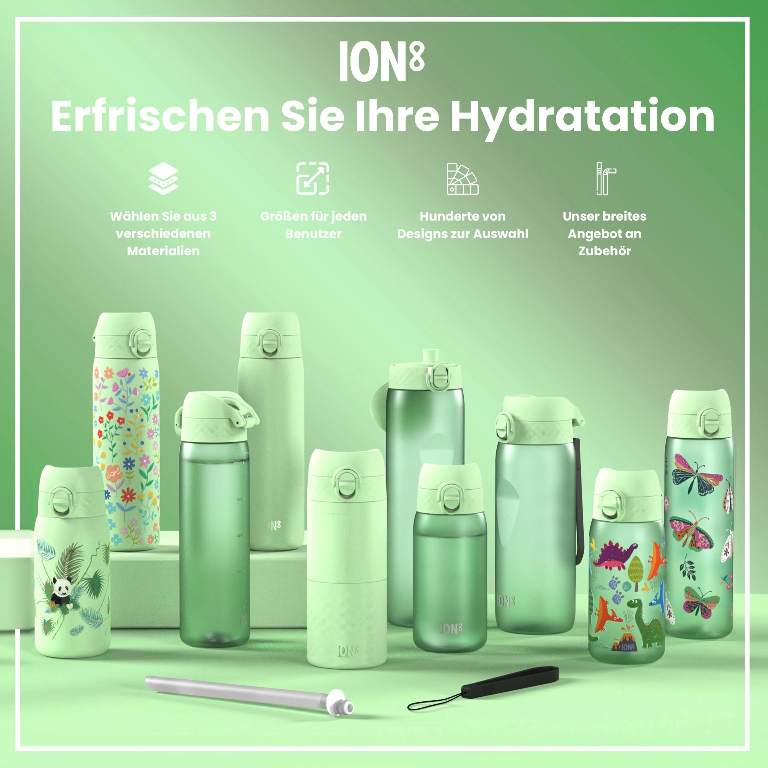 Recyclon Trinkflasche, Igel, 350 ml - Image 7