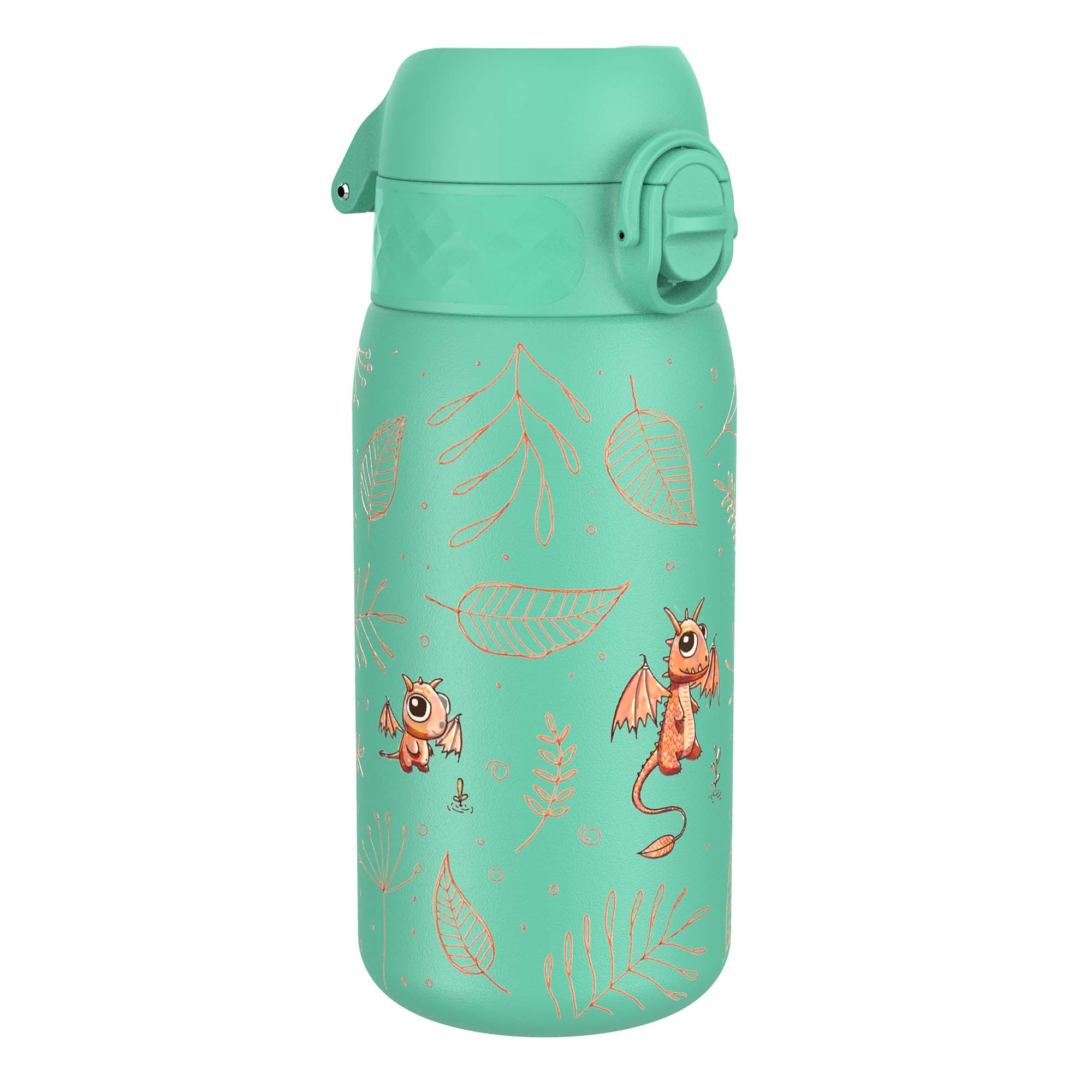 Leichte Edelstahl-Trinkflasche, Ei zu Drache, 400 ml