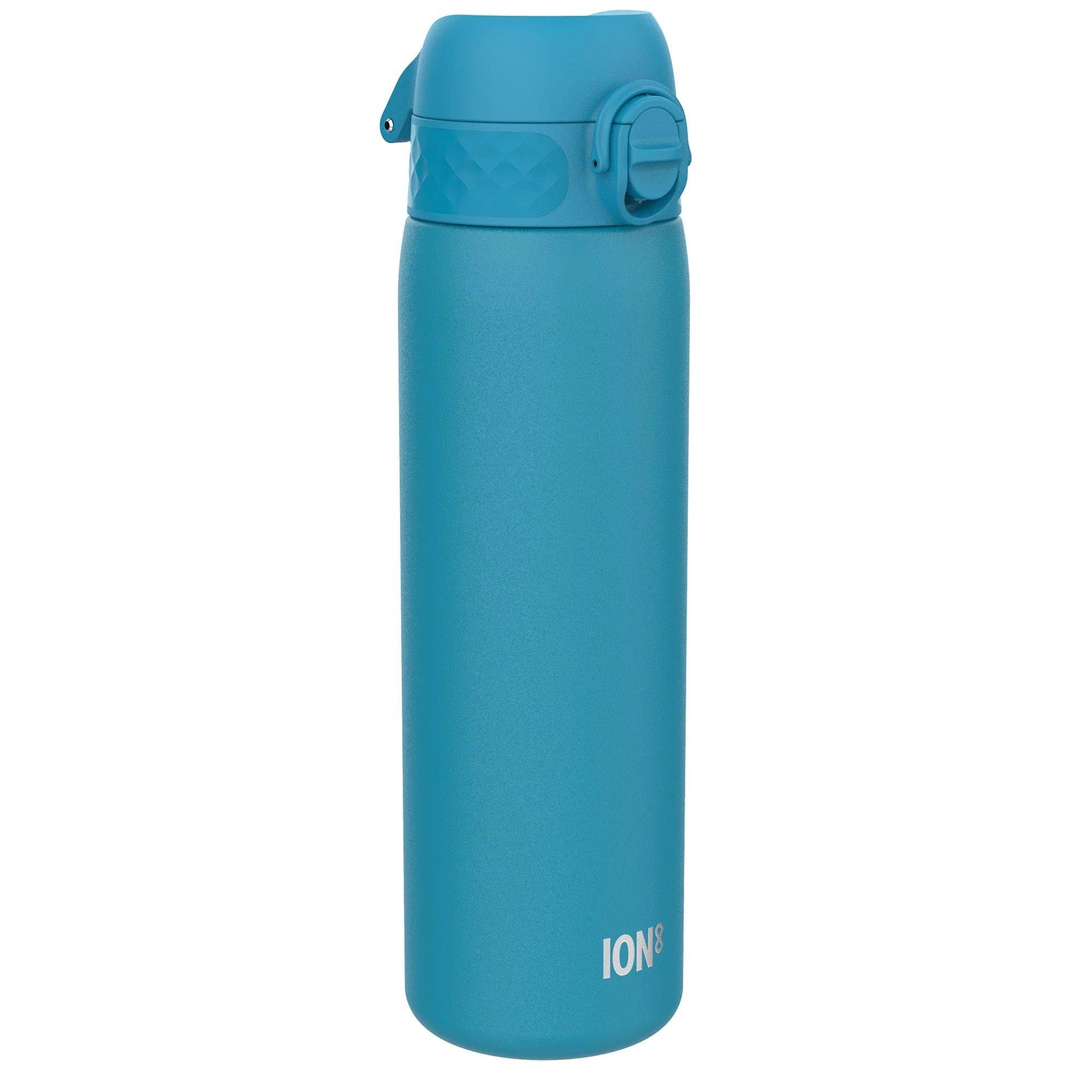 Leichte Edelstahl-Trinkflasche, Blau, 600 ml