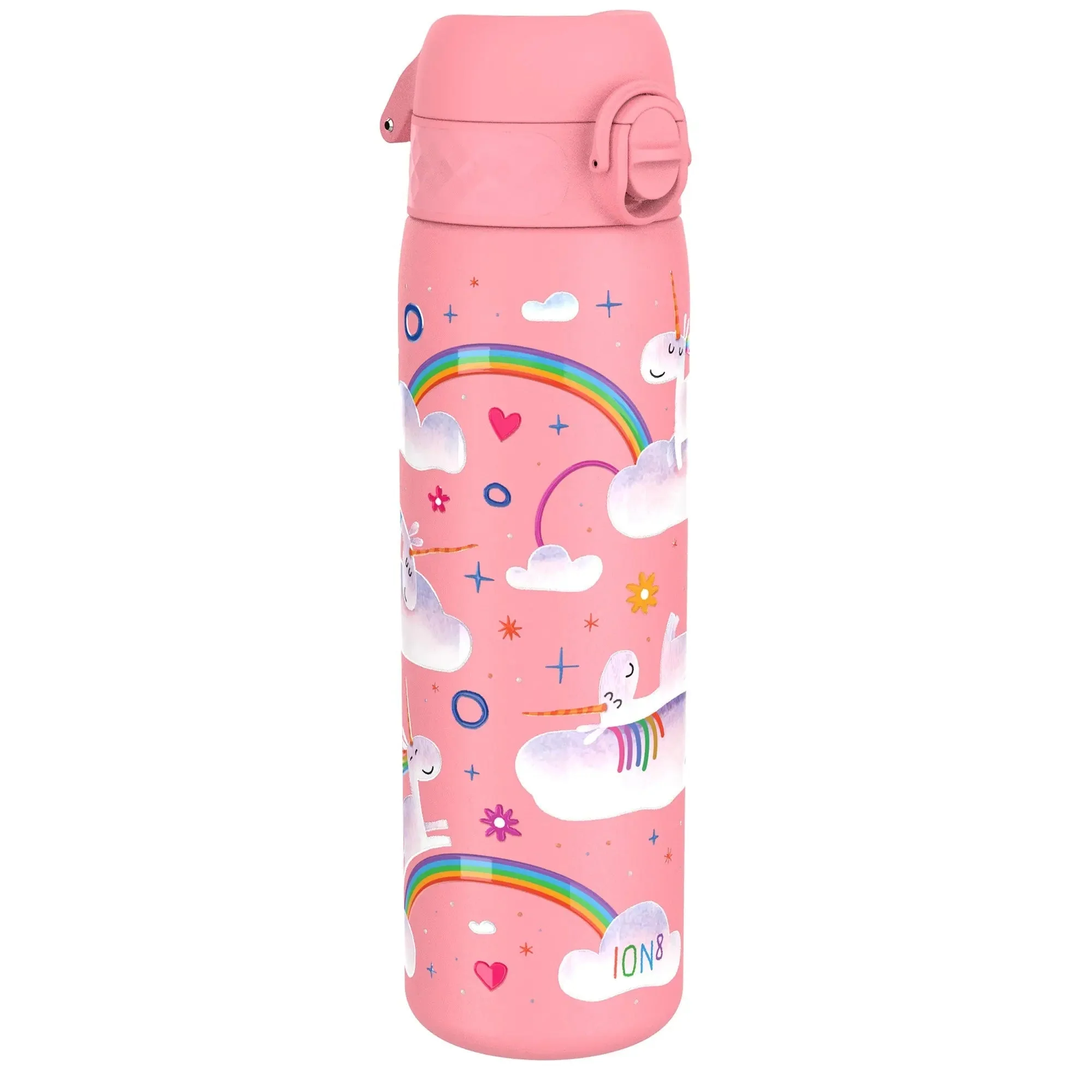 Isolierte Edelstahl-Trinkflasche, Einhorn-Design, 500 ml