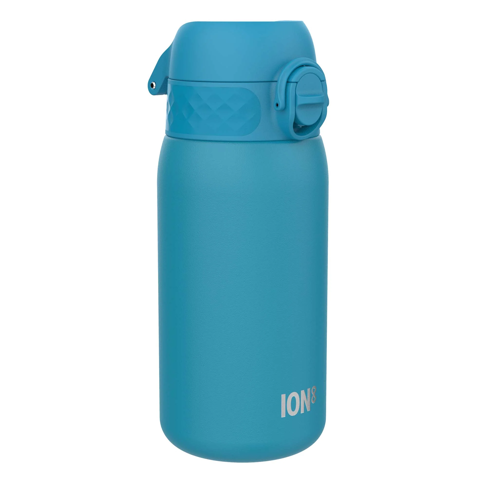 Leichte Edelstahl-Trinkflasche, Blau, 400 ml