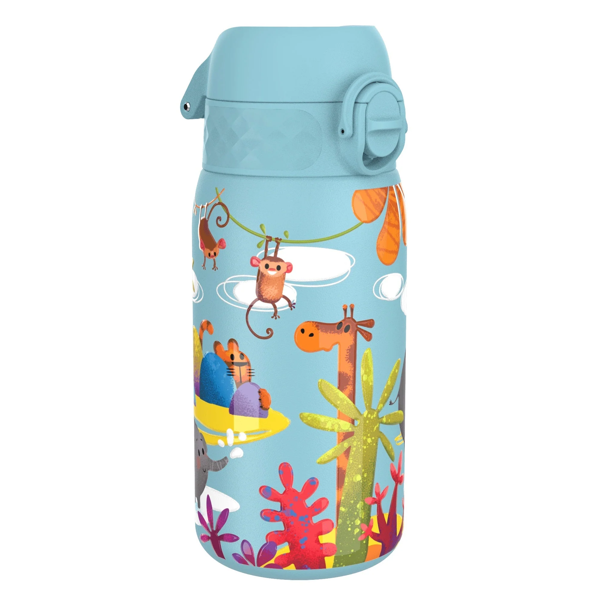 Leichte Edelstahl-Trinkflasche, Safari, 400 ml