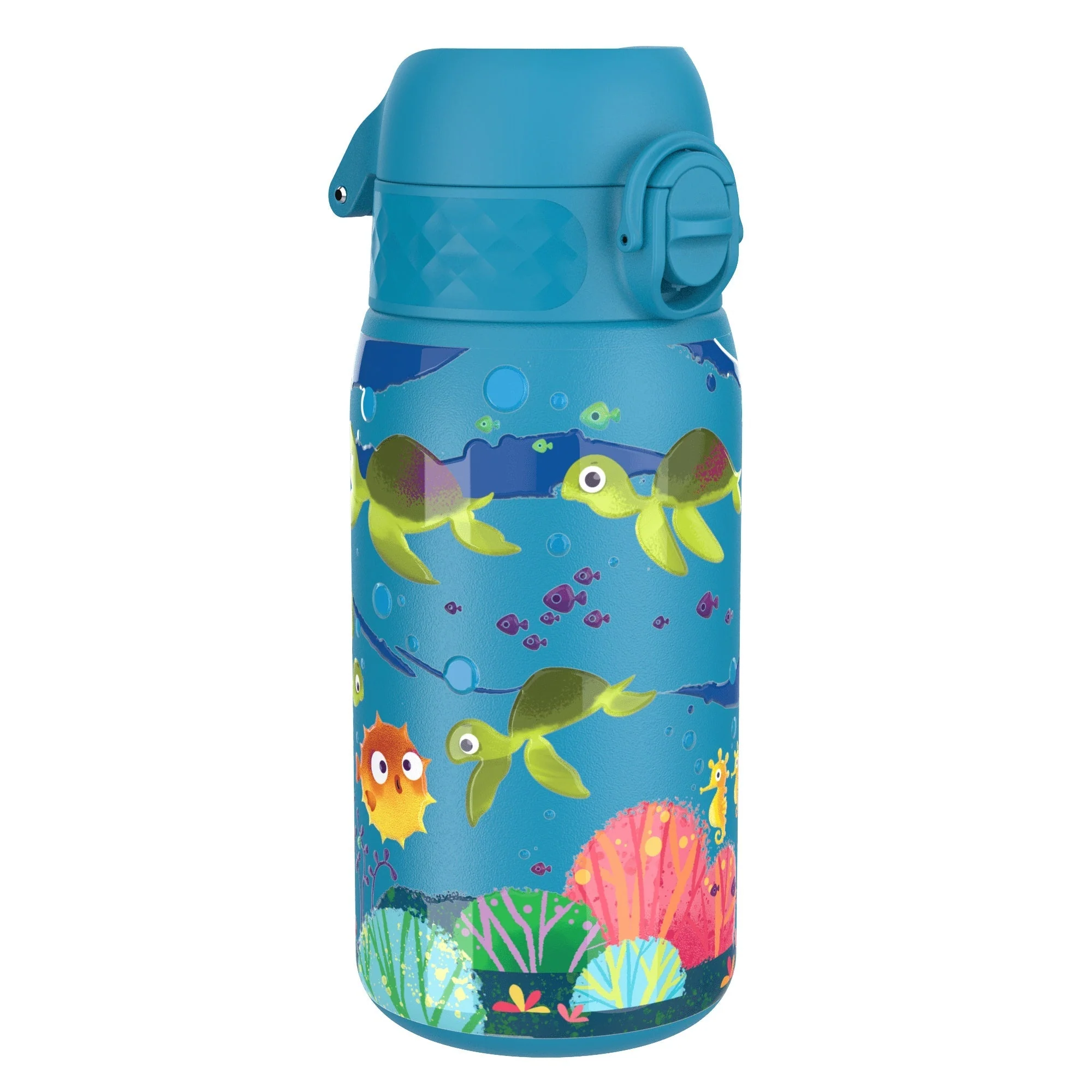 Leichte Edelstahl-Trinkflasche, Meeresschildkröte, 400 ml