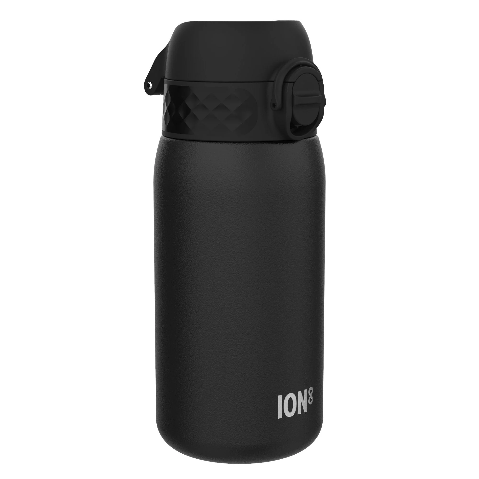 Isolierte Edelstahl-Trinkflasche, Schwarz, 320 ml