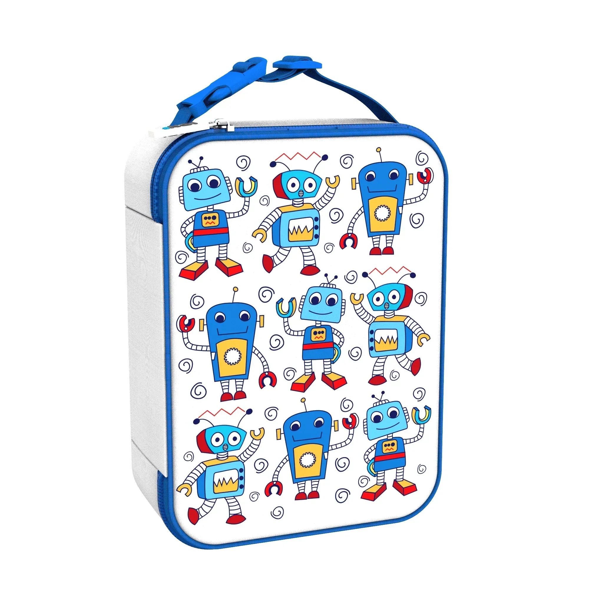 Isolierte Lunchtasche, Roboter