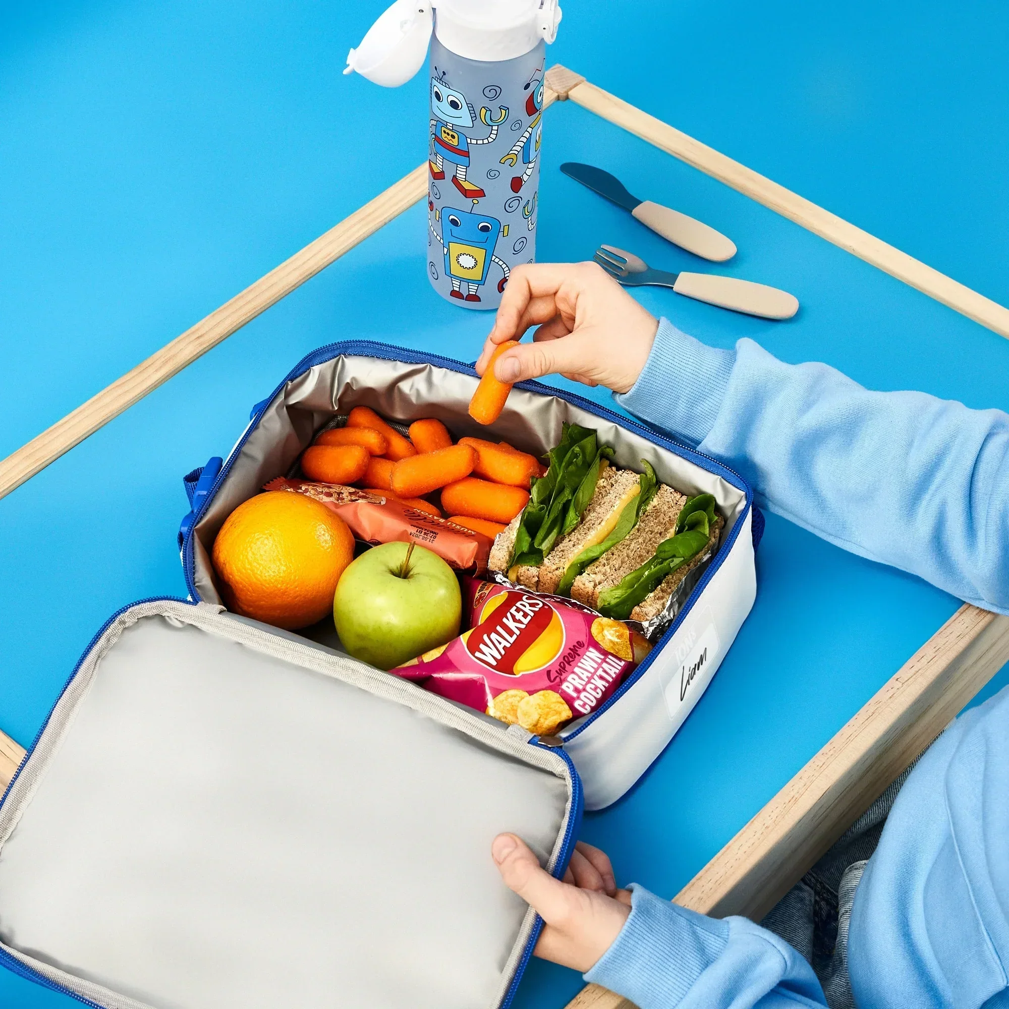 Isolierte Lunchtasche, Roboter - Image 4