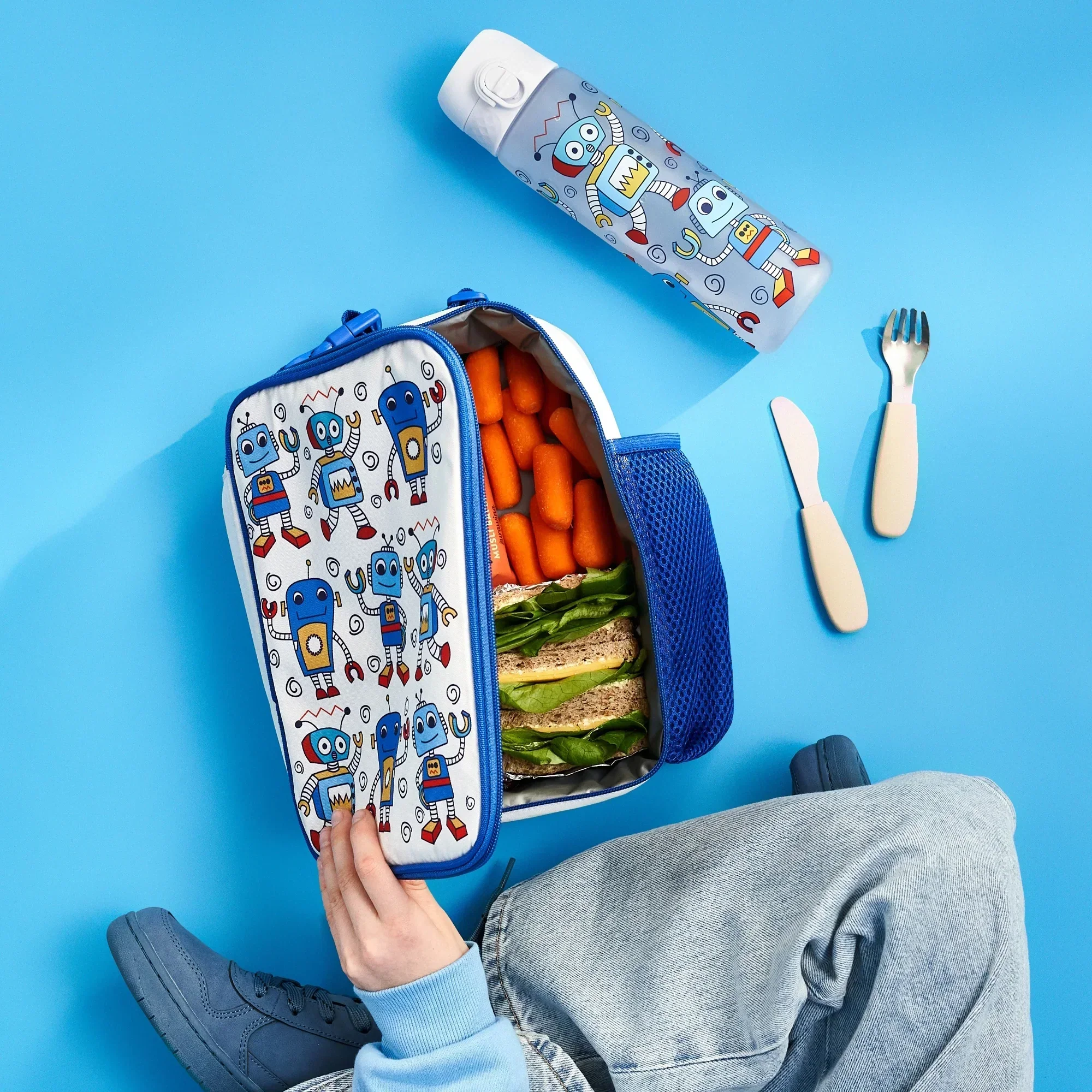 Isolierte Lunchtasche, Roboter - Image 8