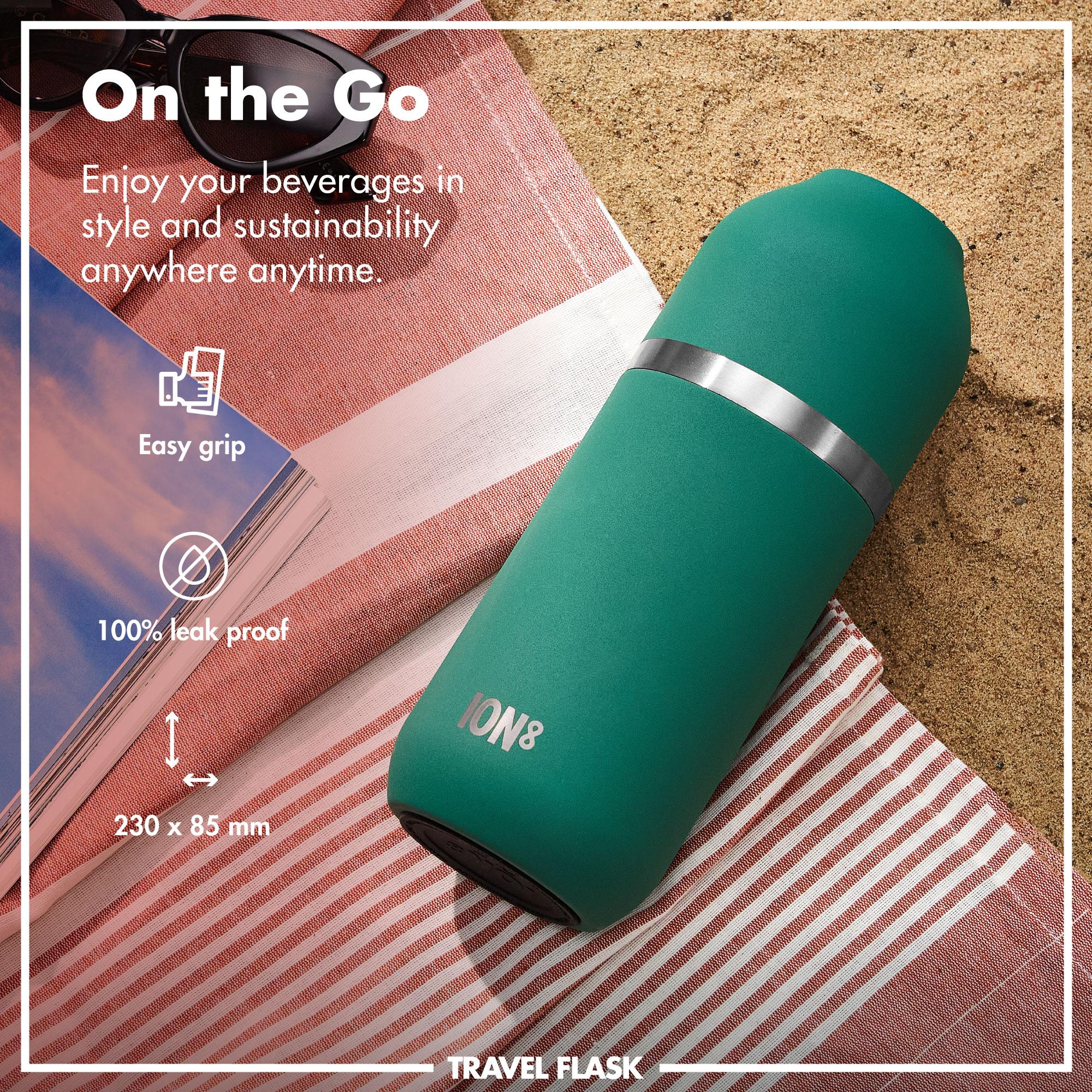 Vakuumisolierte Thermoflasche, GrŸn, 700 ml - Image 7