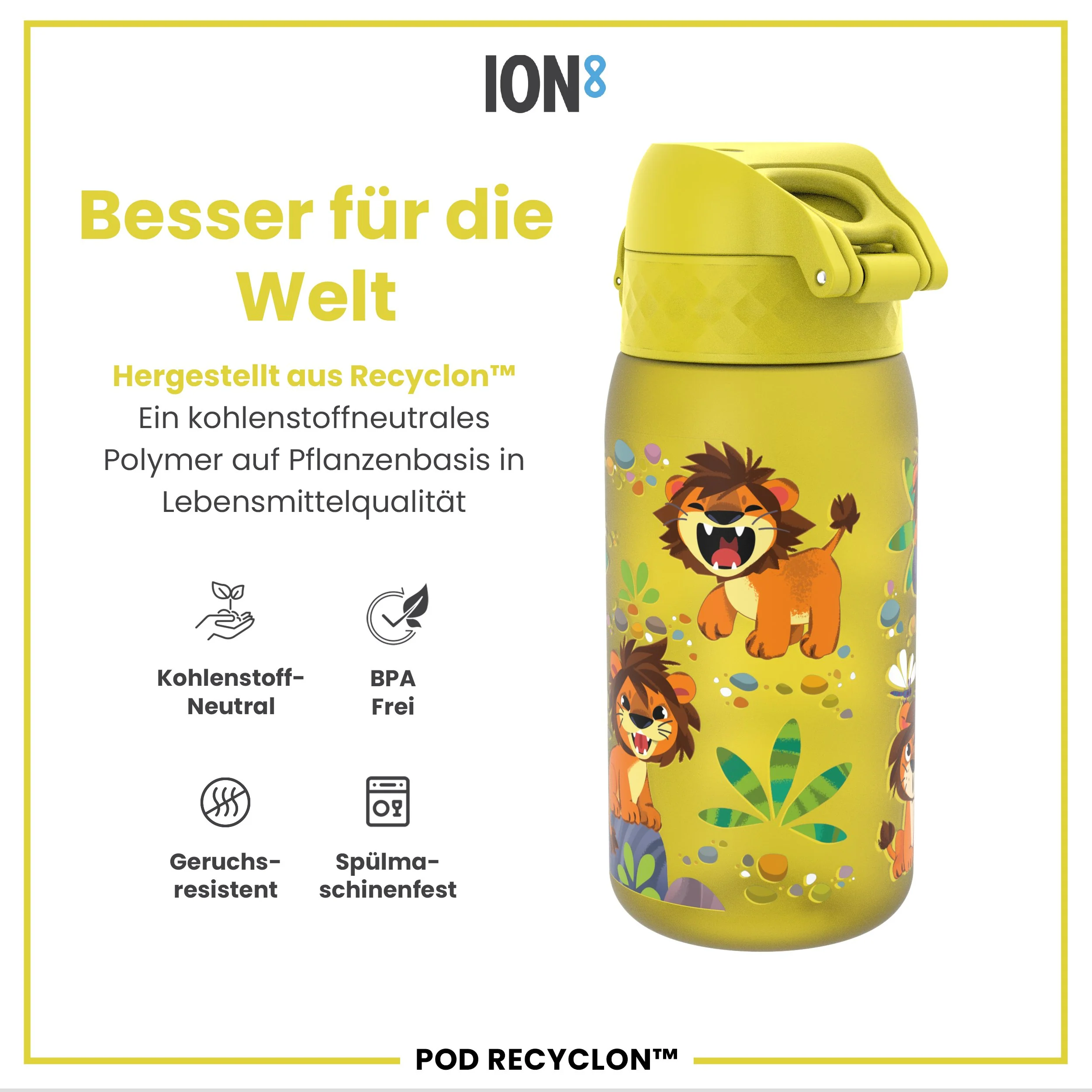 Recyclon Trinkflasche, Lšwenbabys, 350 ml - Image 5