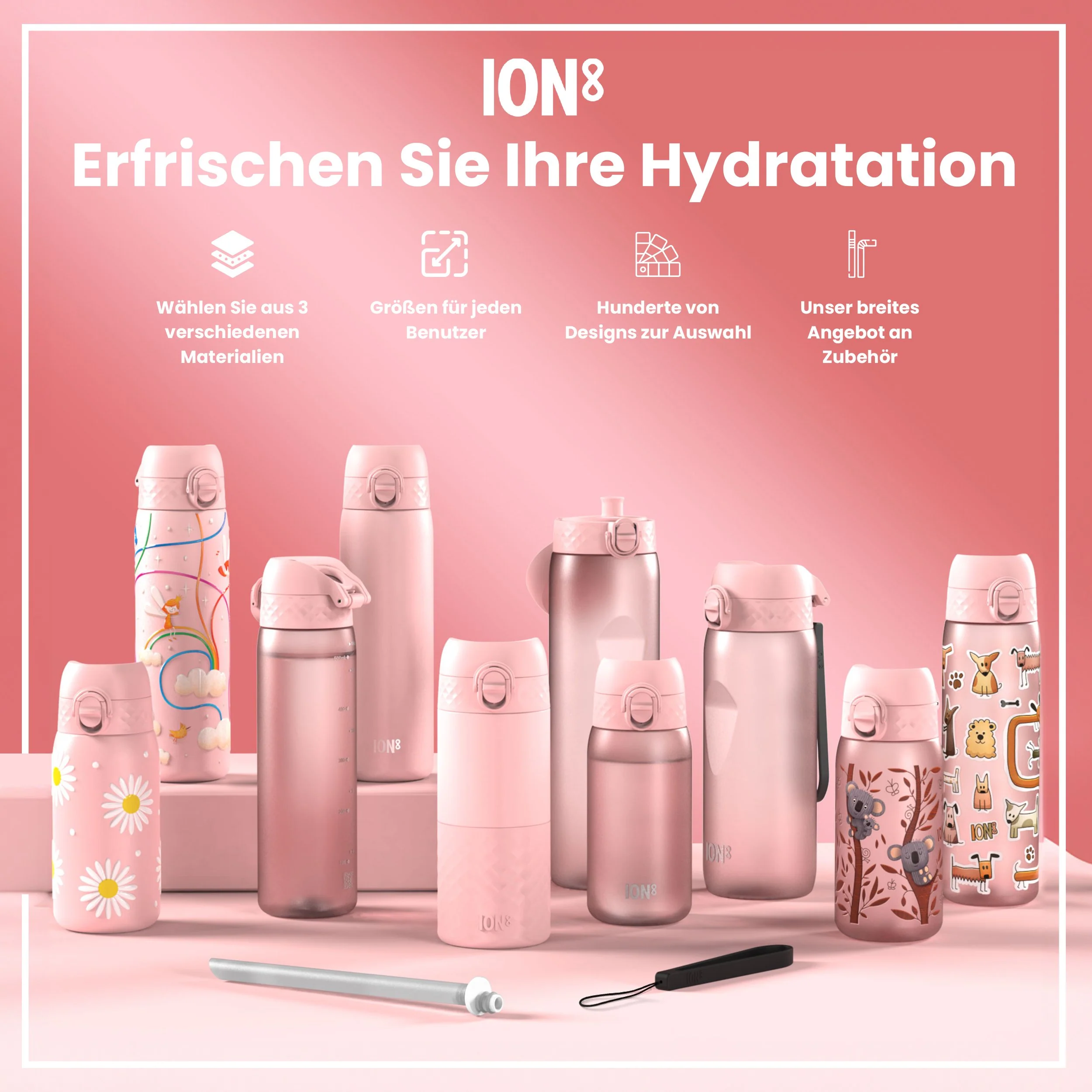 Recyclon Trinkflasche, Gänseblümchen, 350 ml - Image 7