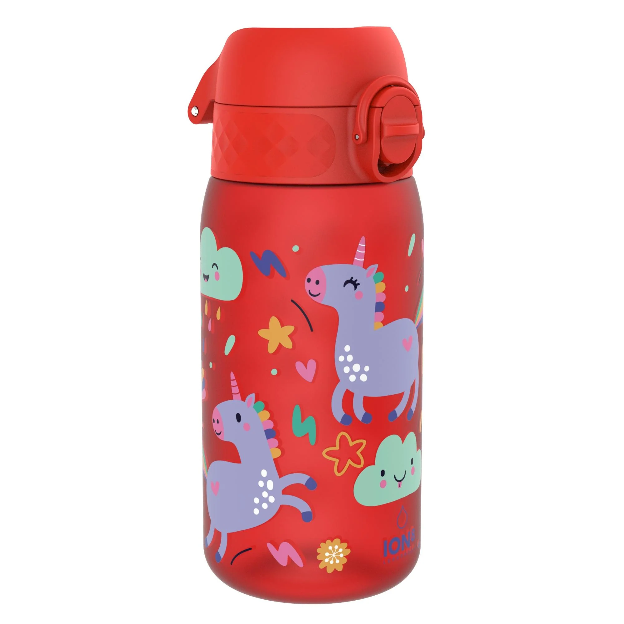 Recyclon Trinkflasche, Rote Einhorn, 350 ml