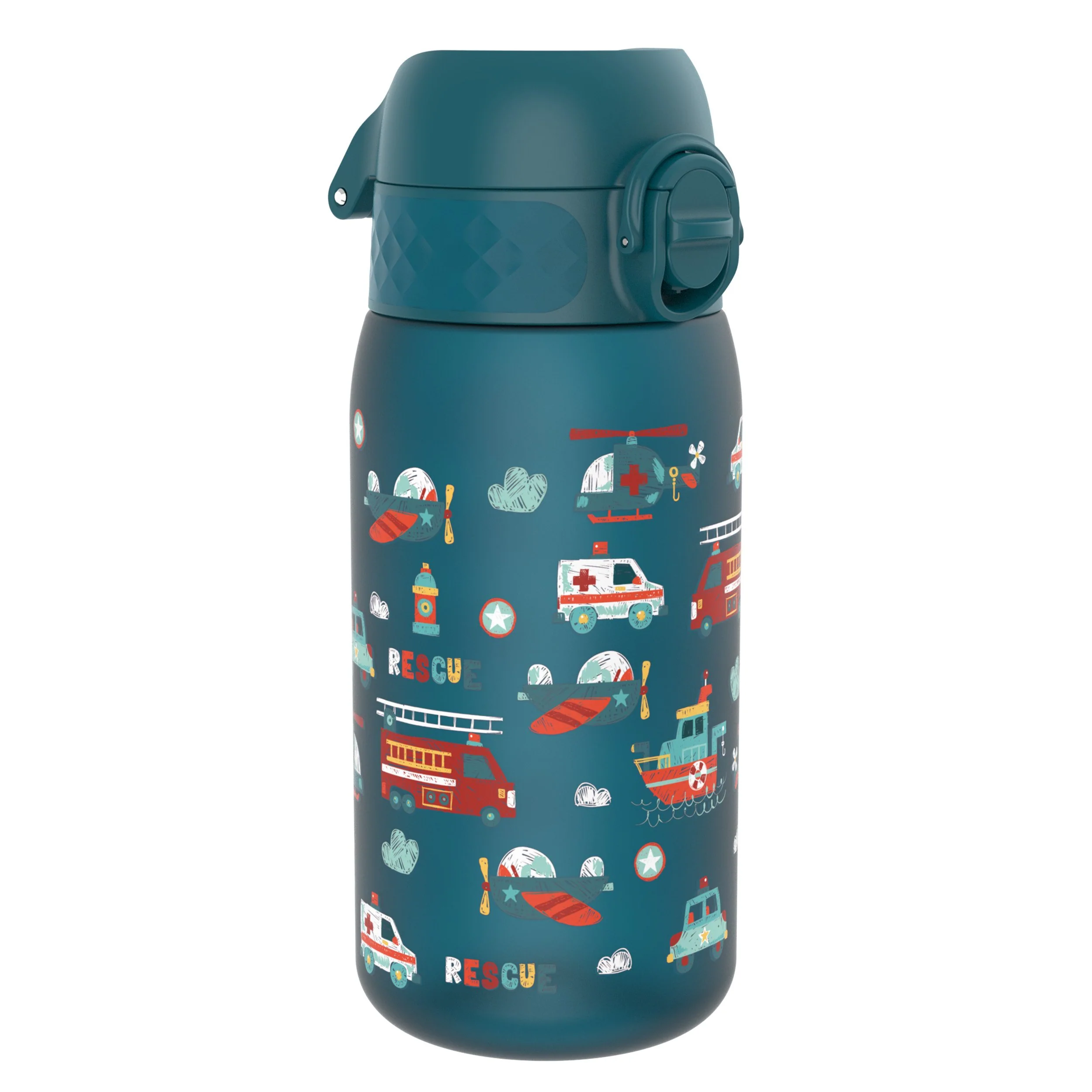 Recyclon Trinkflasche, Einsatzfahrzeuge, 350 ml