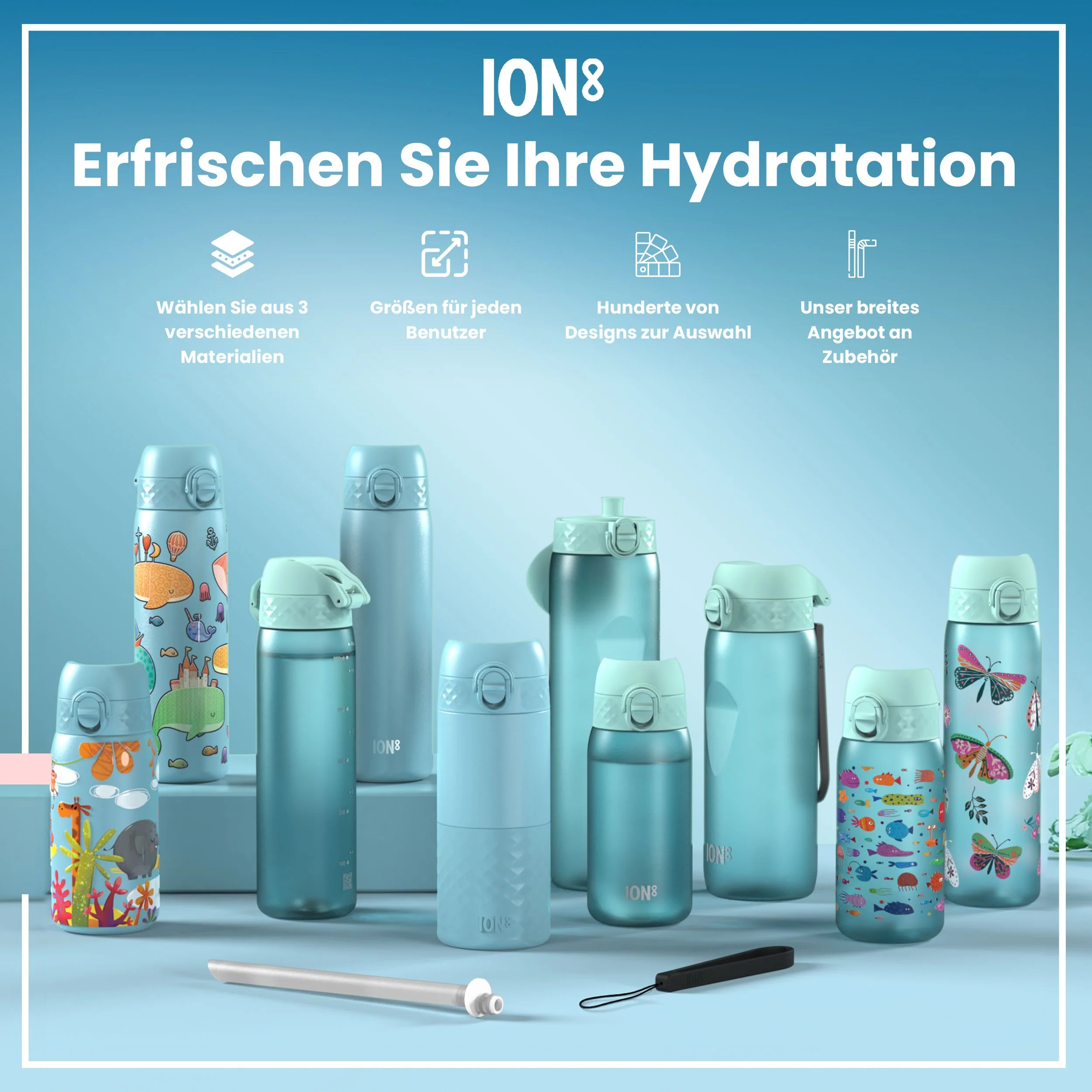 Recyclon Trinkflasche, Roboter, 350 ml - Image 7