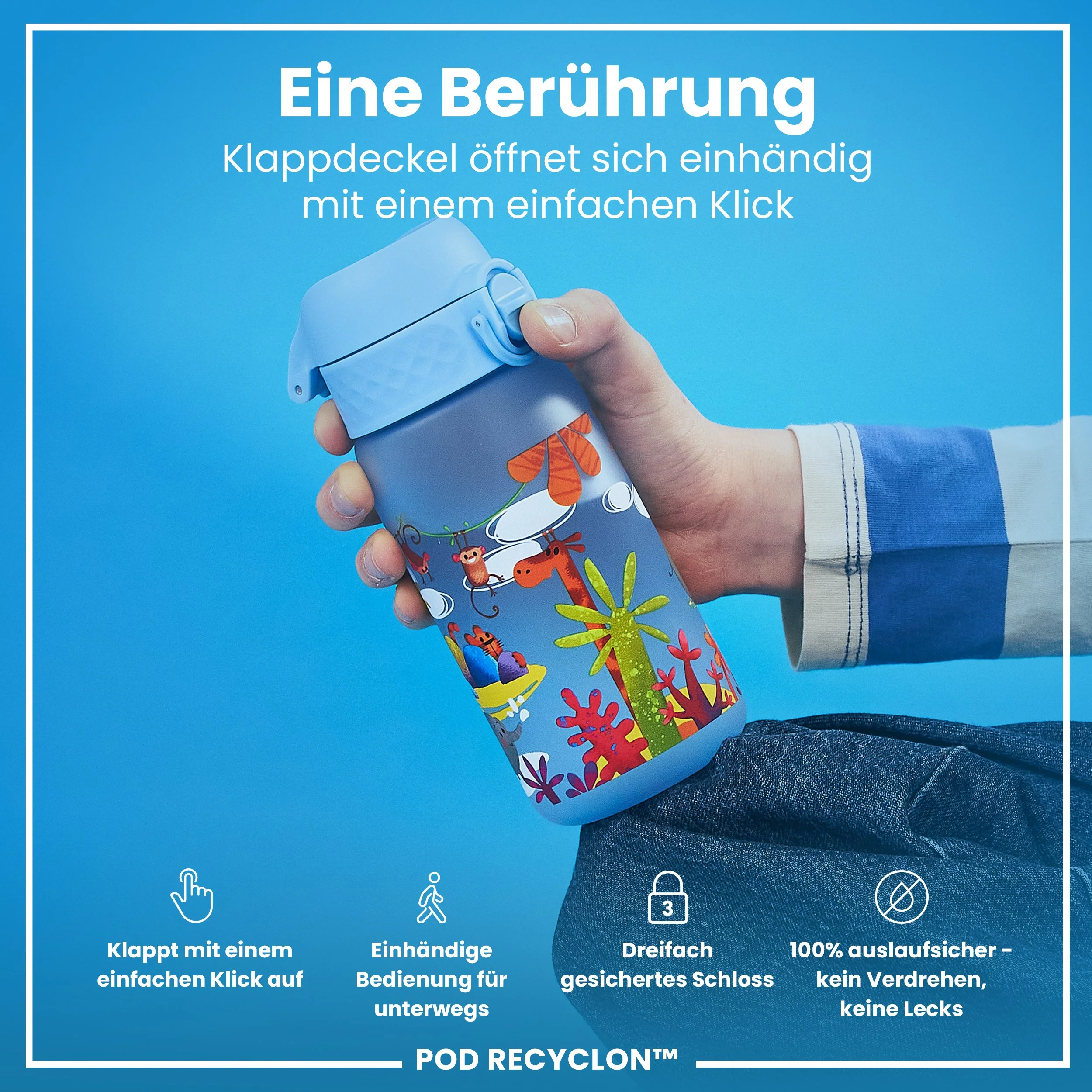 Recyclon Trinkflasche, Safari, 350 ml - Image 3