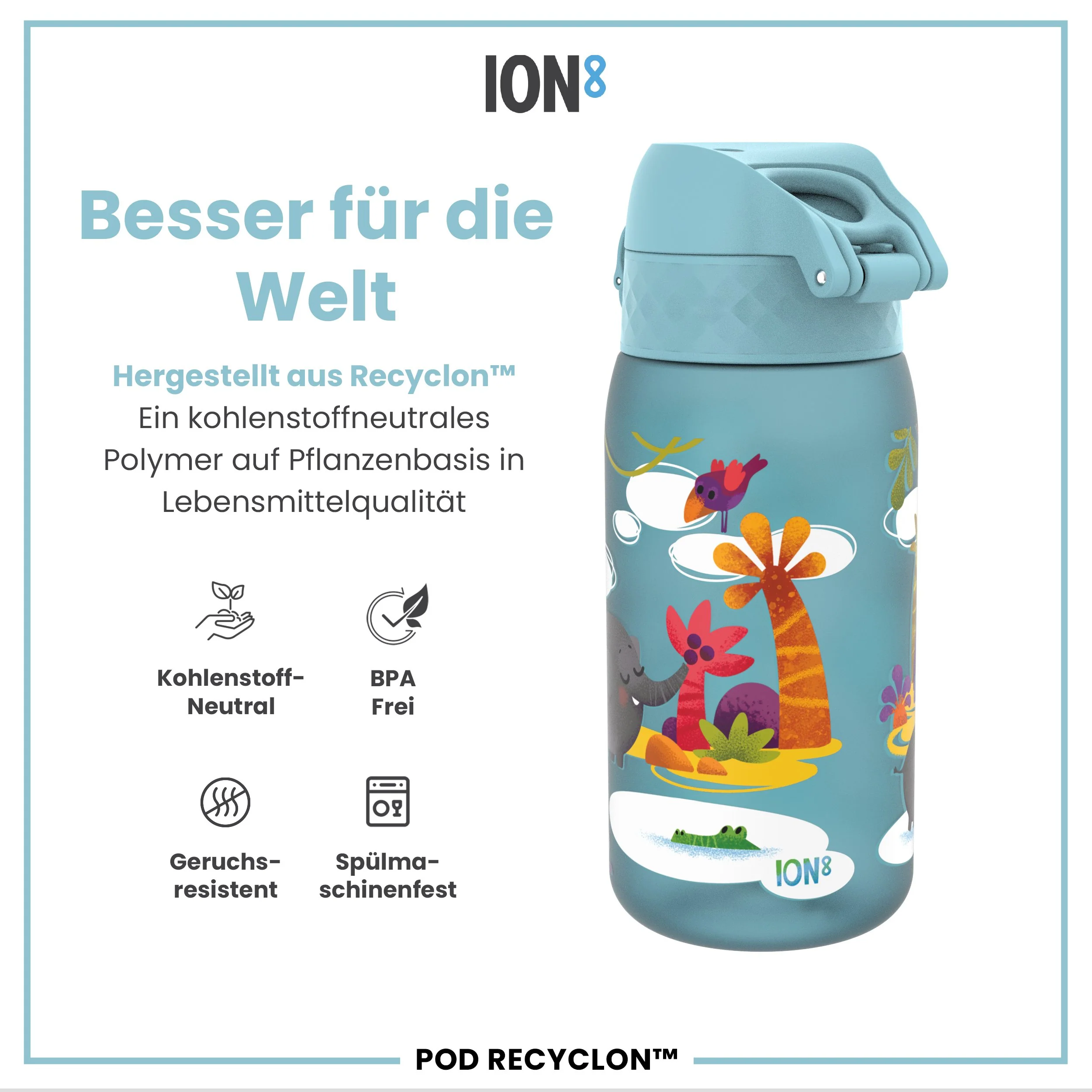 Recyclon Trinkflasche, Safari, 350 ml - Image 5