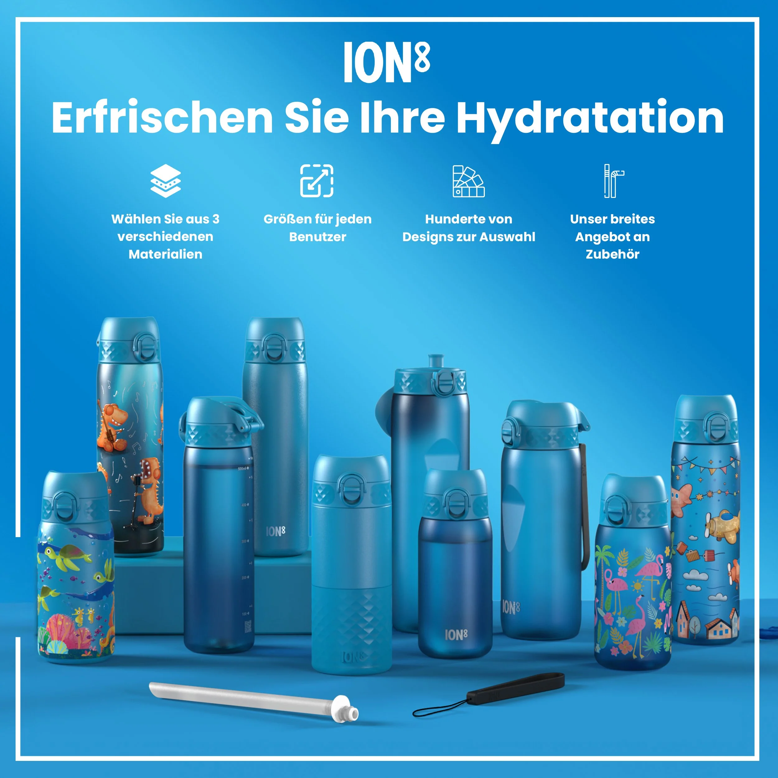 Recyclon Trinkflasche, Meeresschildkröte, 350 ml - Image 7