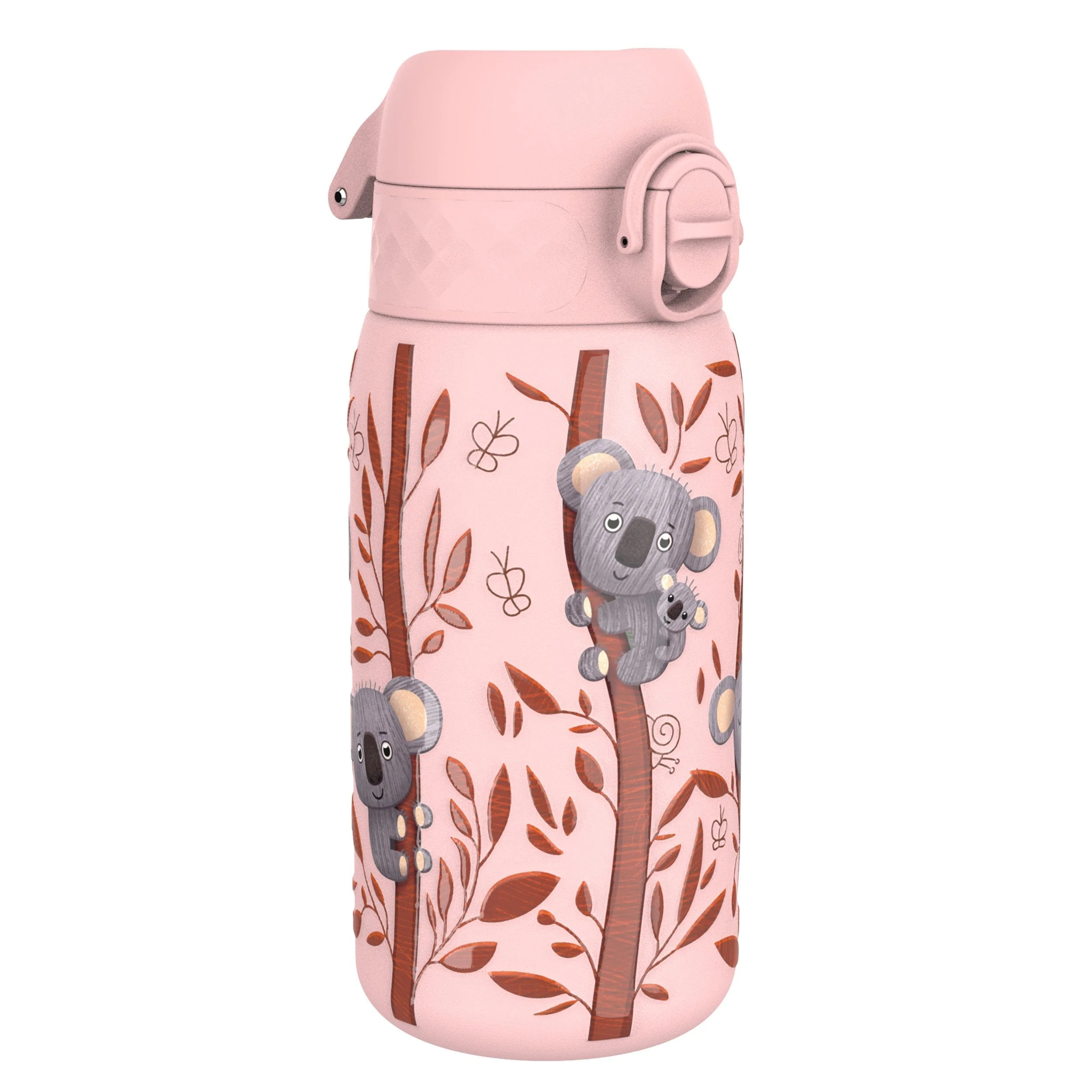 Leichte Edelstahl-Trinkflasche, Koalas, 400 ml