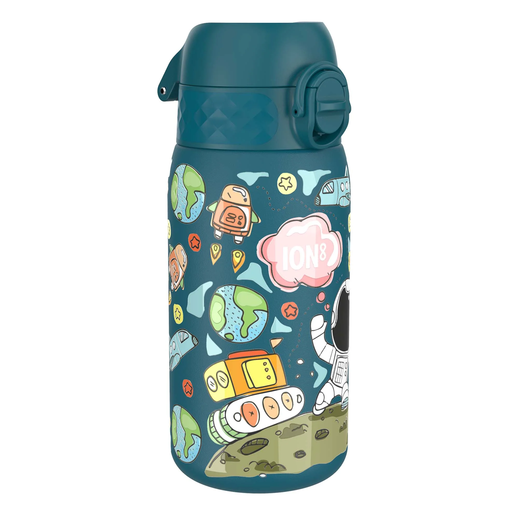 Leichte Edelstahl-Trinkflasche, Weltraum, 400 ml