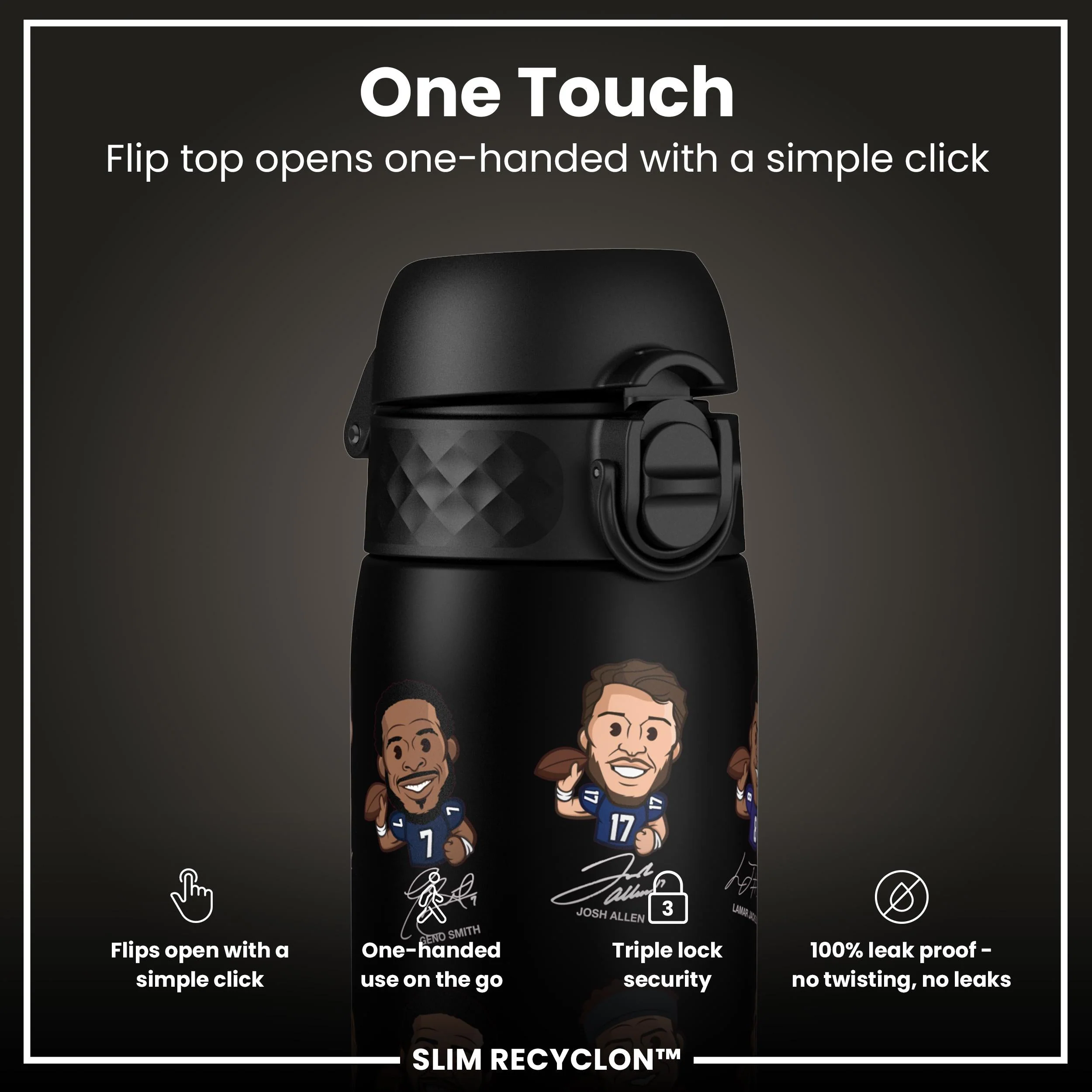 NFLPA x ION8, Recyclon, Quarterbacks, 500 ml - Image 3