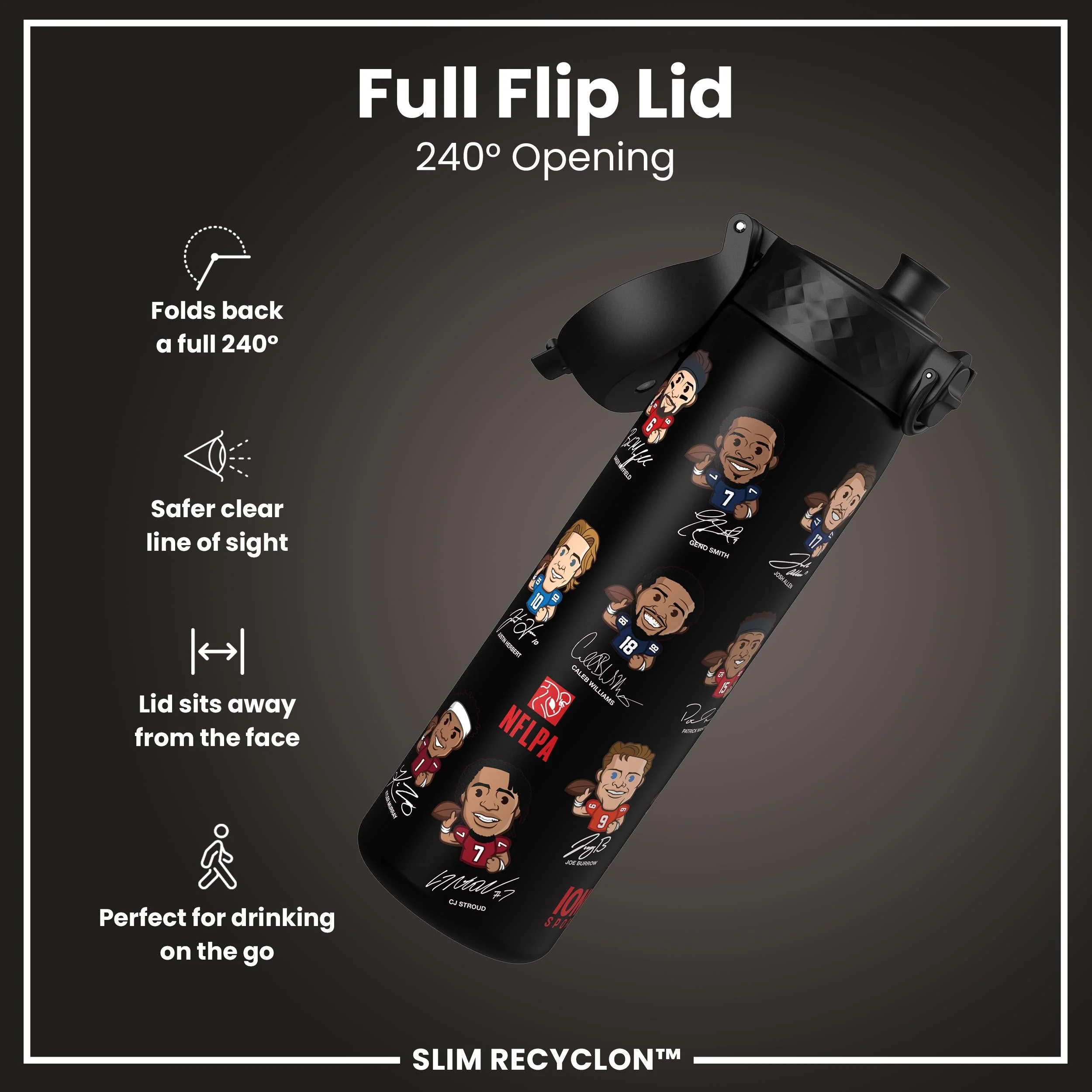 NFLPA x ION8, Recyclon, Quarterbacks, 500 ml - Image 4