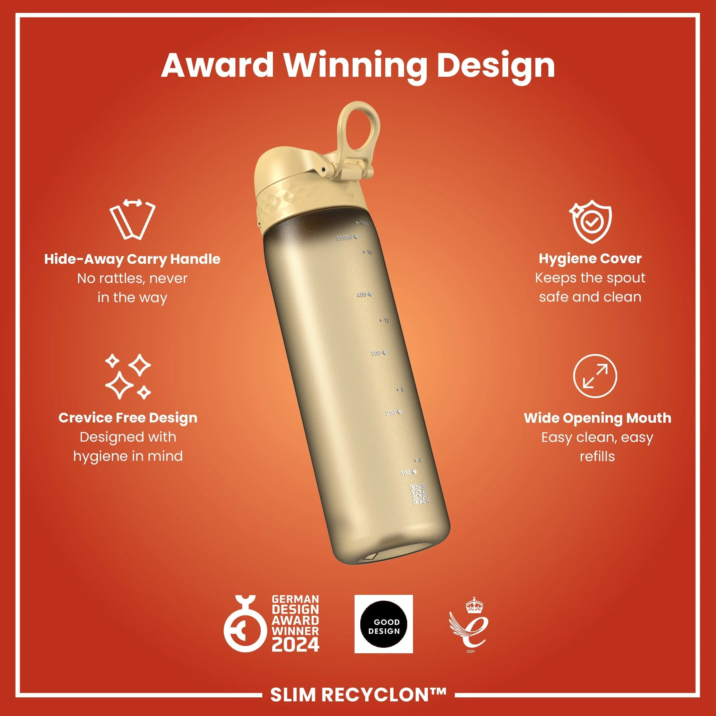 Recyclon Trinkflasche, WŸste, 500 ml - Image 6