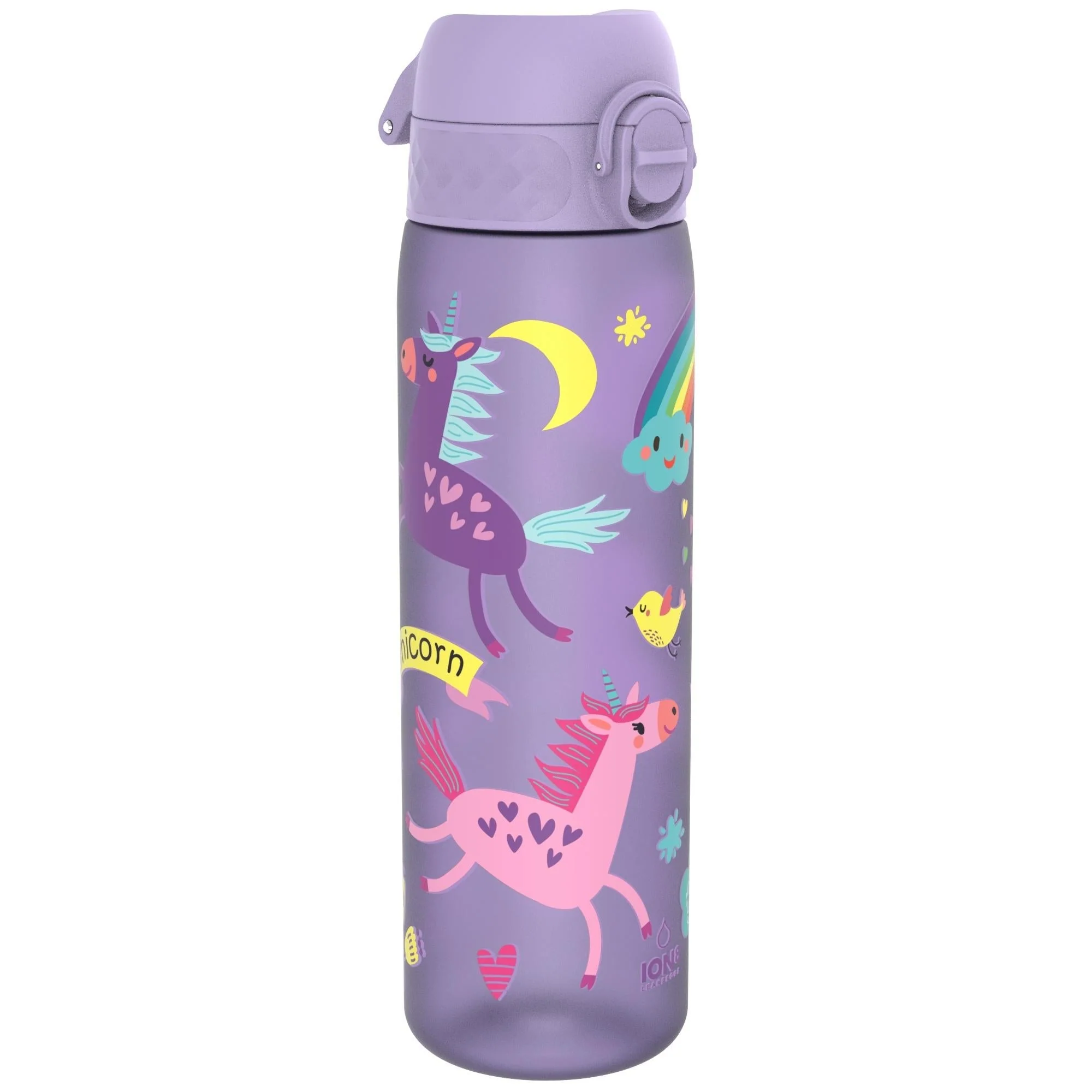 Recyclon Trinkflasche, Lila Einhörner, 500 ml