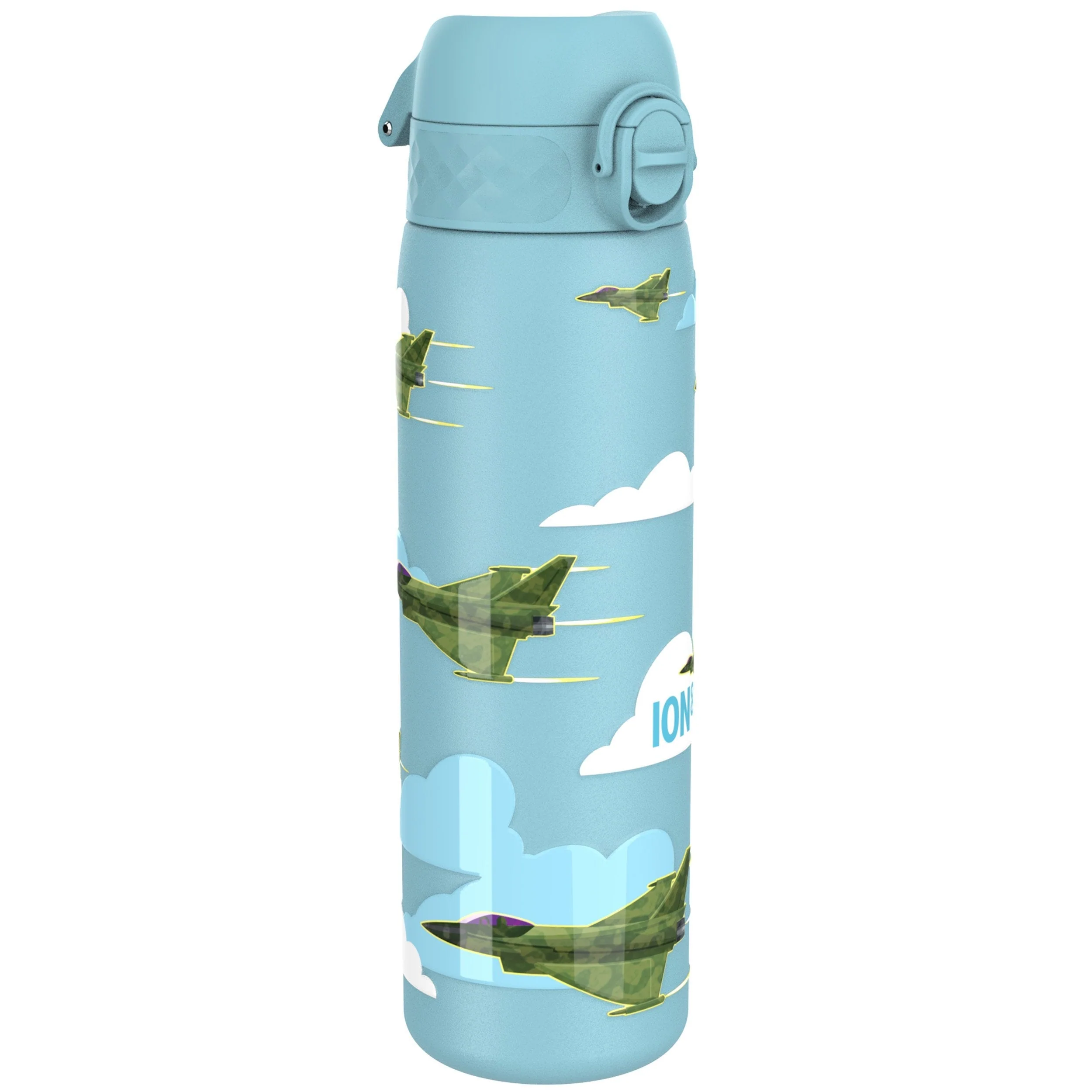 Leichte Edelstahl-Trinkflasche, Kampfjets, 600 ml