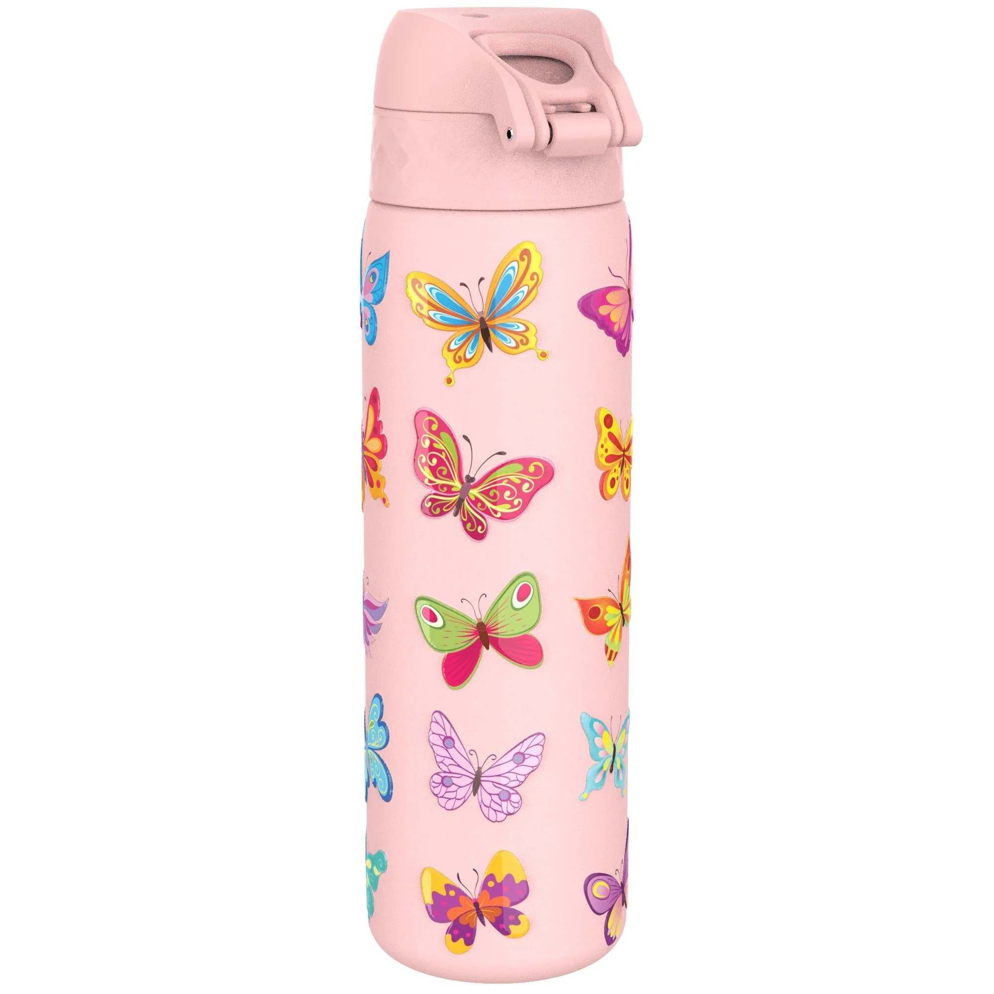 Leichte Edelstahl-Trinkflasche, mit Schmetterlings-Design, 600 ml - Image 2