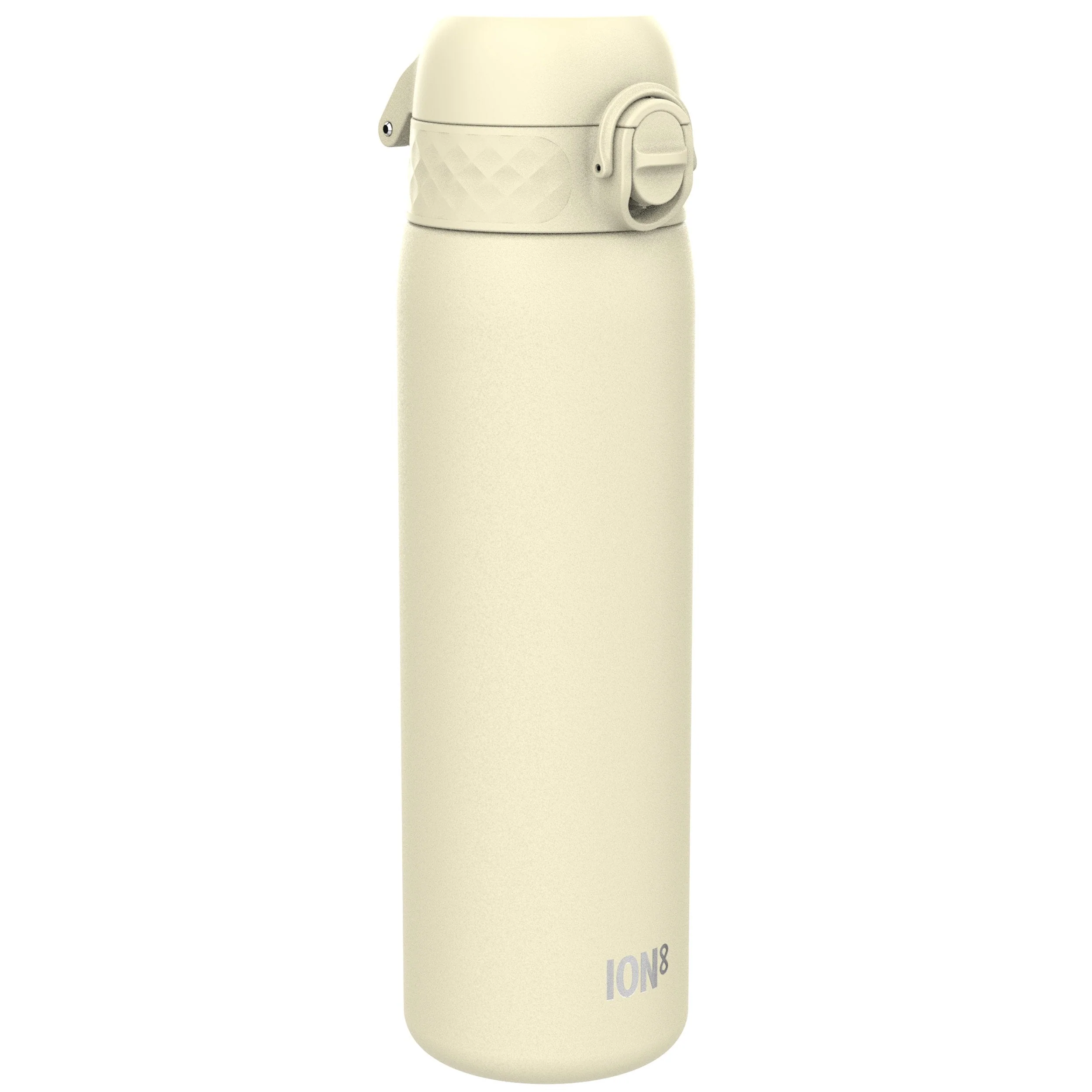 Leichte Edelstahl-Trinkflasche, Cremewei§, 600 ml