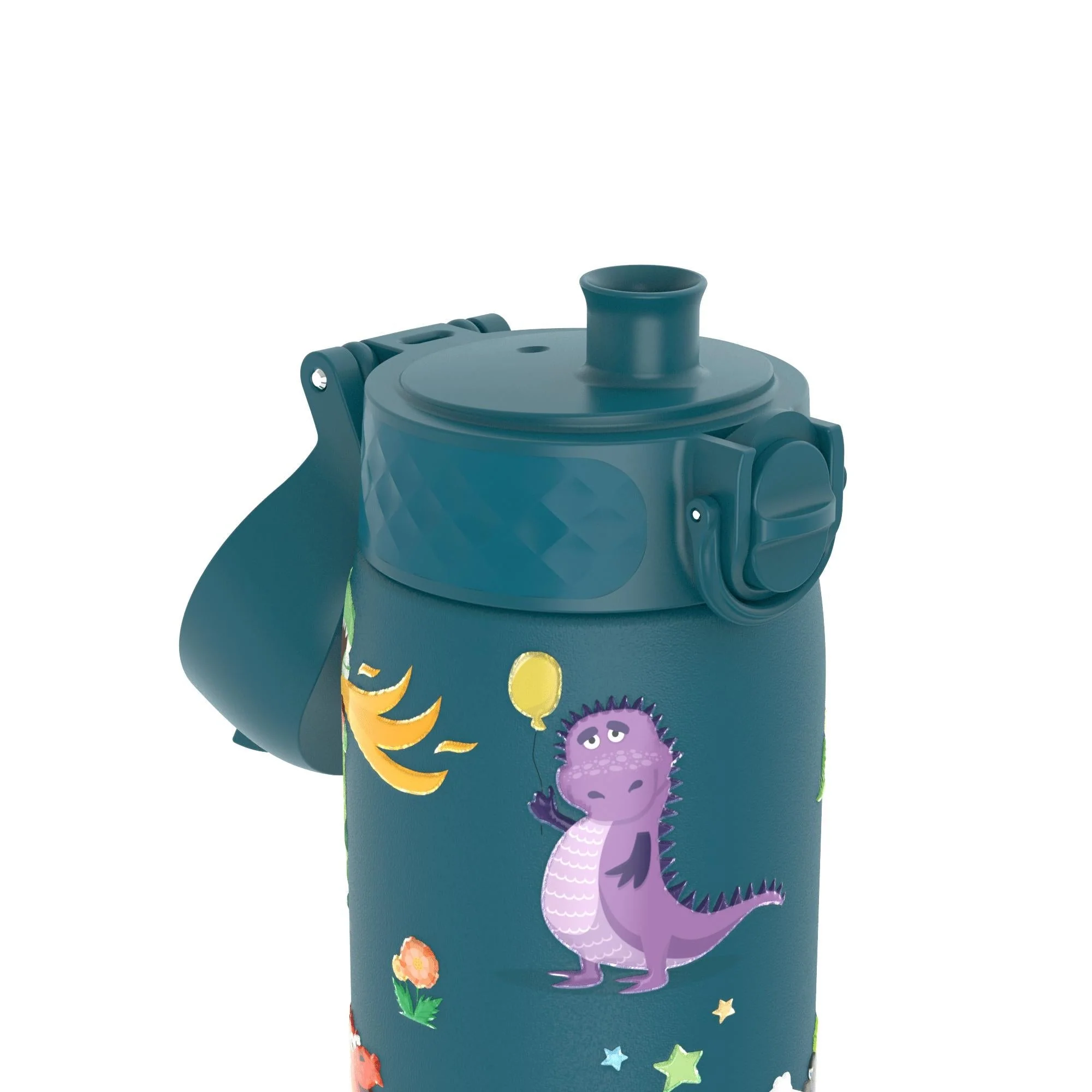 Leichte Edelstahl-Trinkflasche, mit Drachen-Design, 600 ml - Image 3