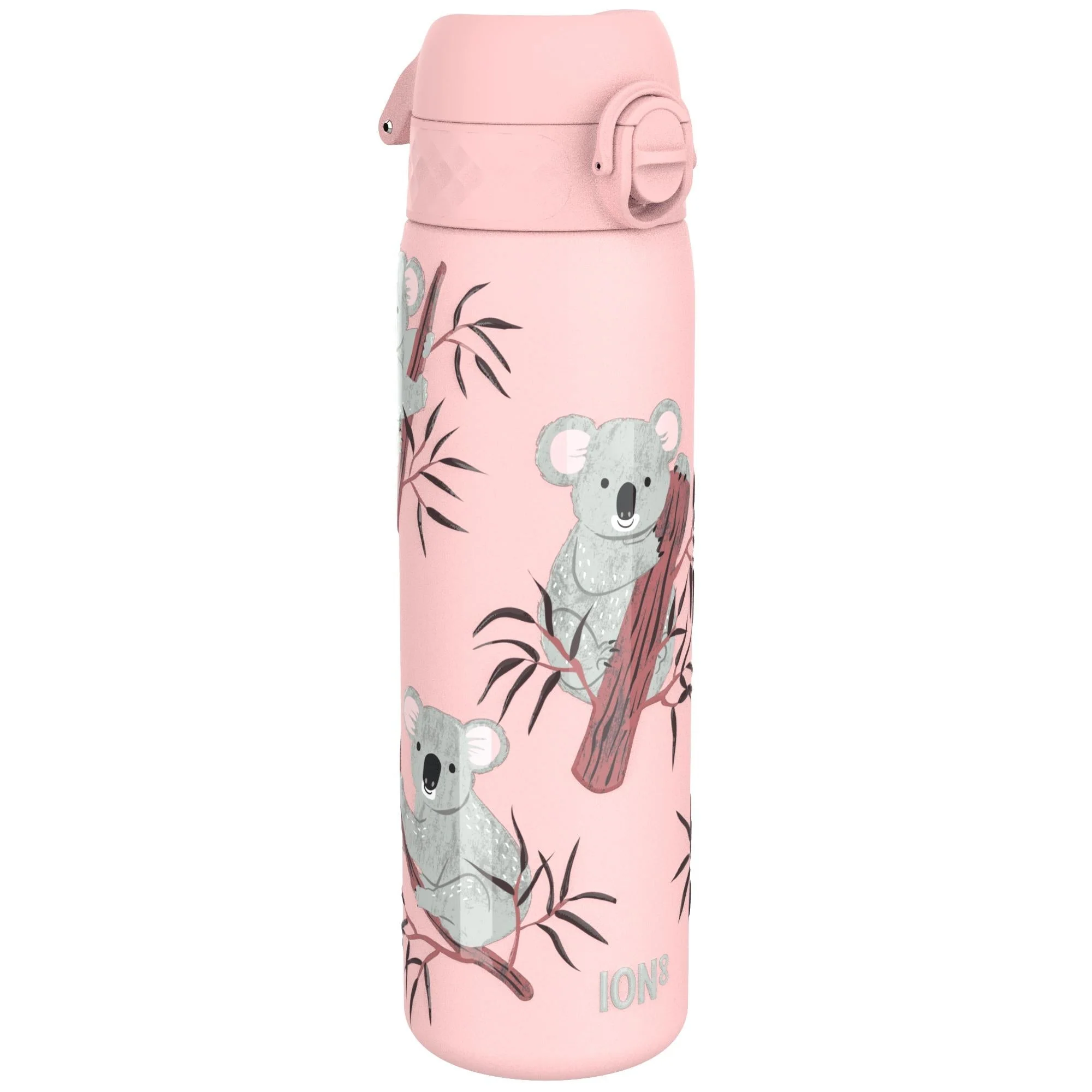 Leichte Edelstahl-Trinkflasche, mit Koala-Design, 600 ml