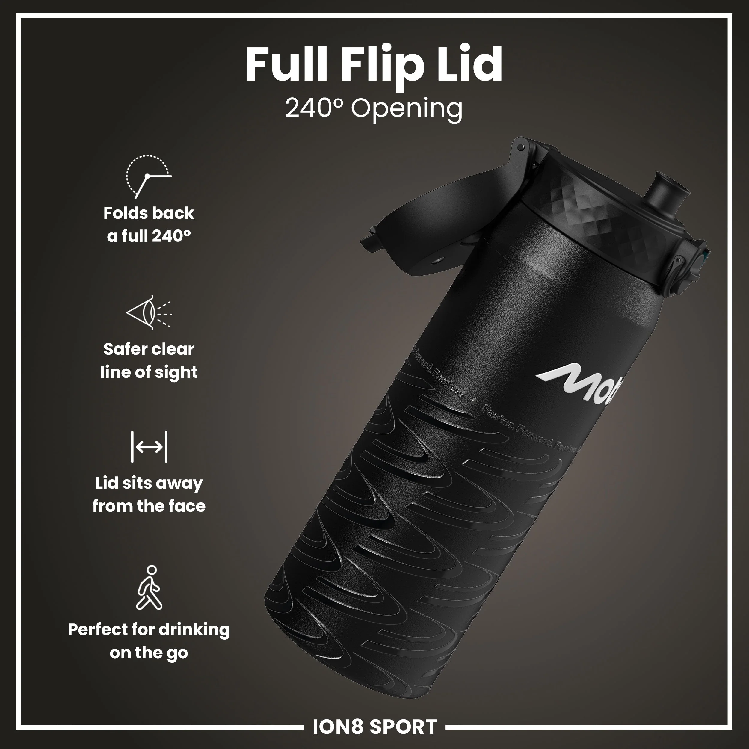 MotoGP x ION8, Isolierte EdelEdelstahl âMotoGP Lean, 750 ml - Image 4