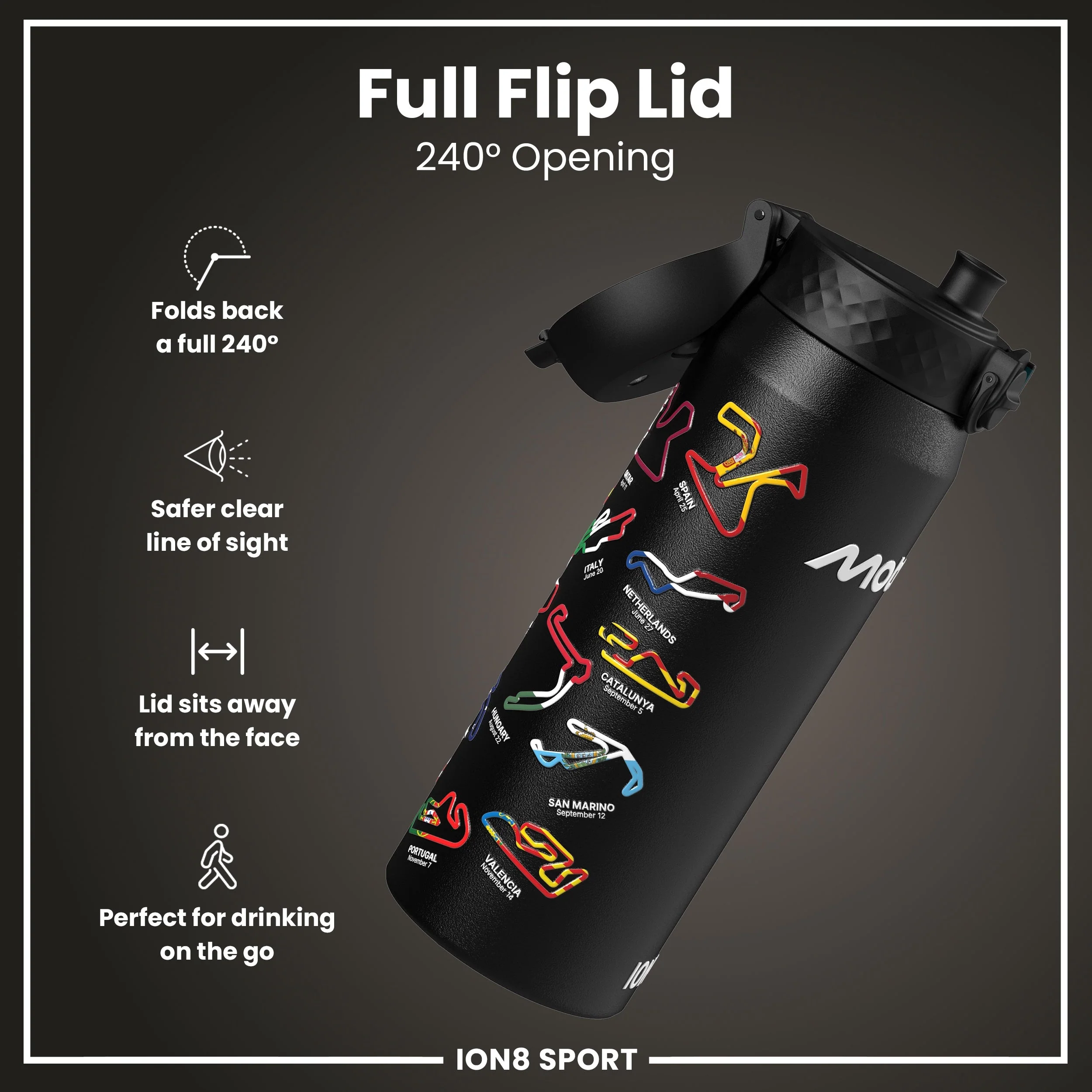 MotoGP x ION8, Isolierte EdelEdelstahl âMotoGP Mix, 750 ml - Image 4