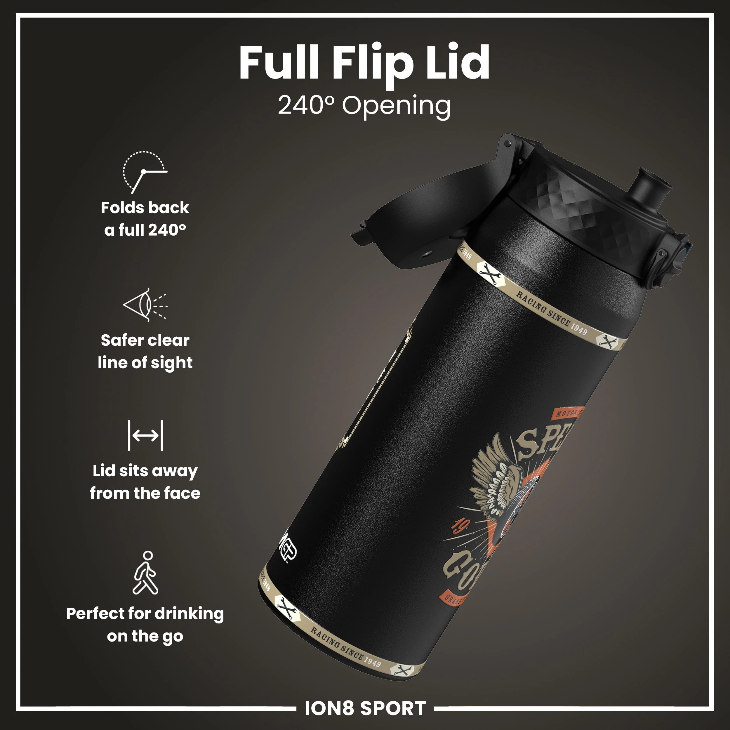MotoGP x ION8, Isolierte EdelEdelstahl âMotoGP Speed, 750 ml - Image 4