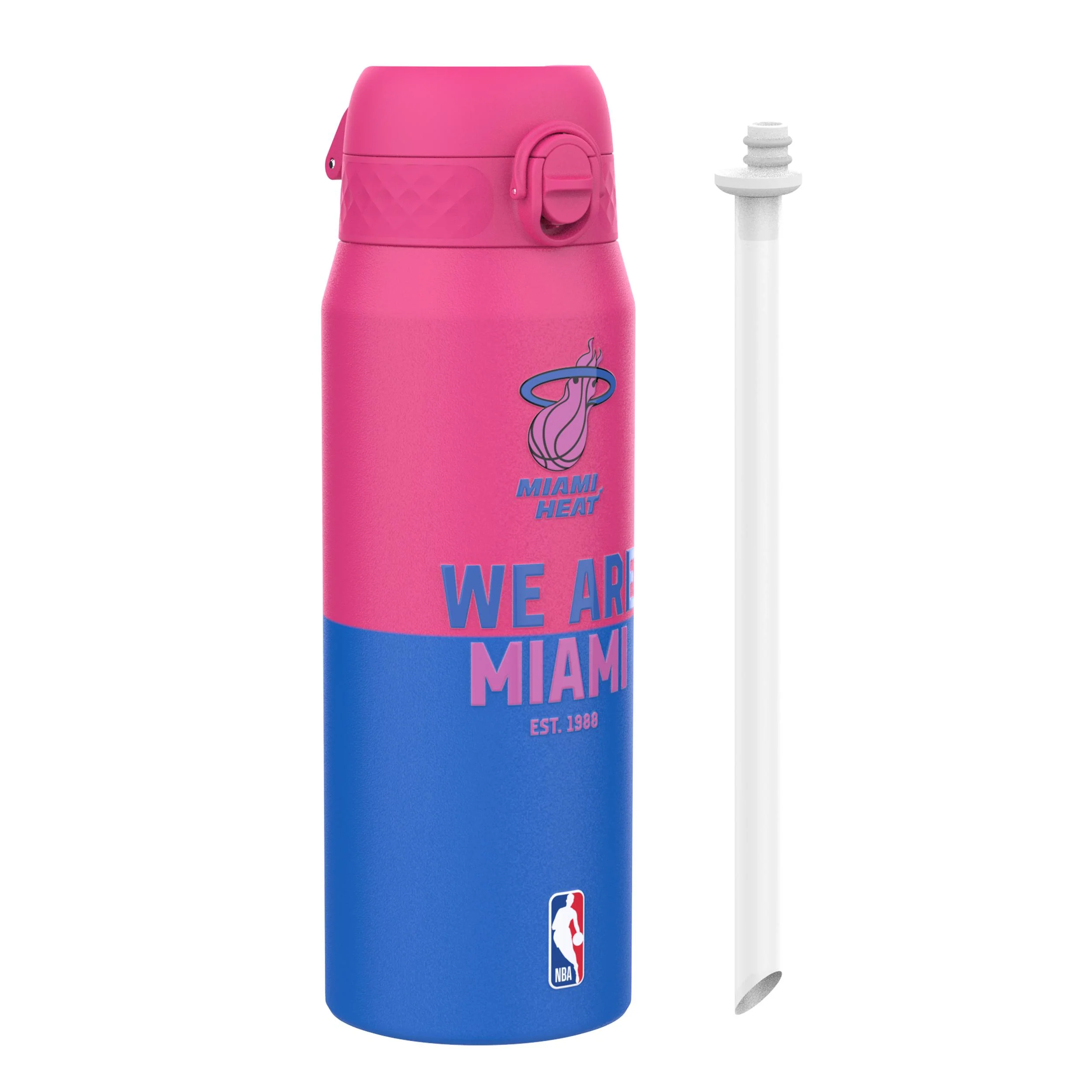 NBA x ION8, Isolierte Edelstahl, Miami Heat, 750 ml