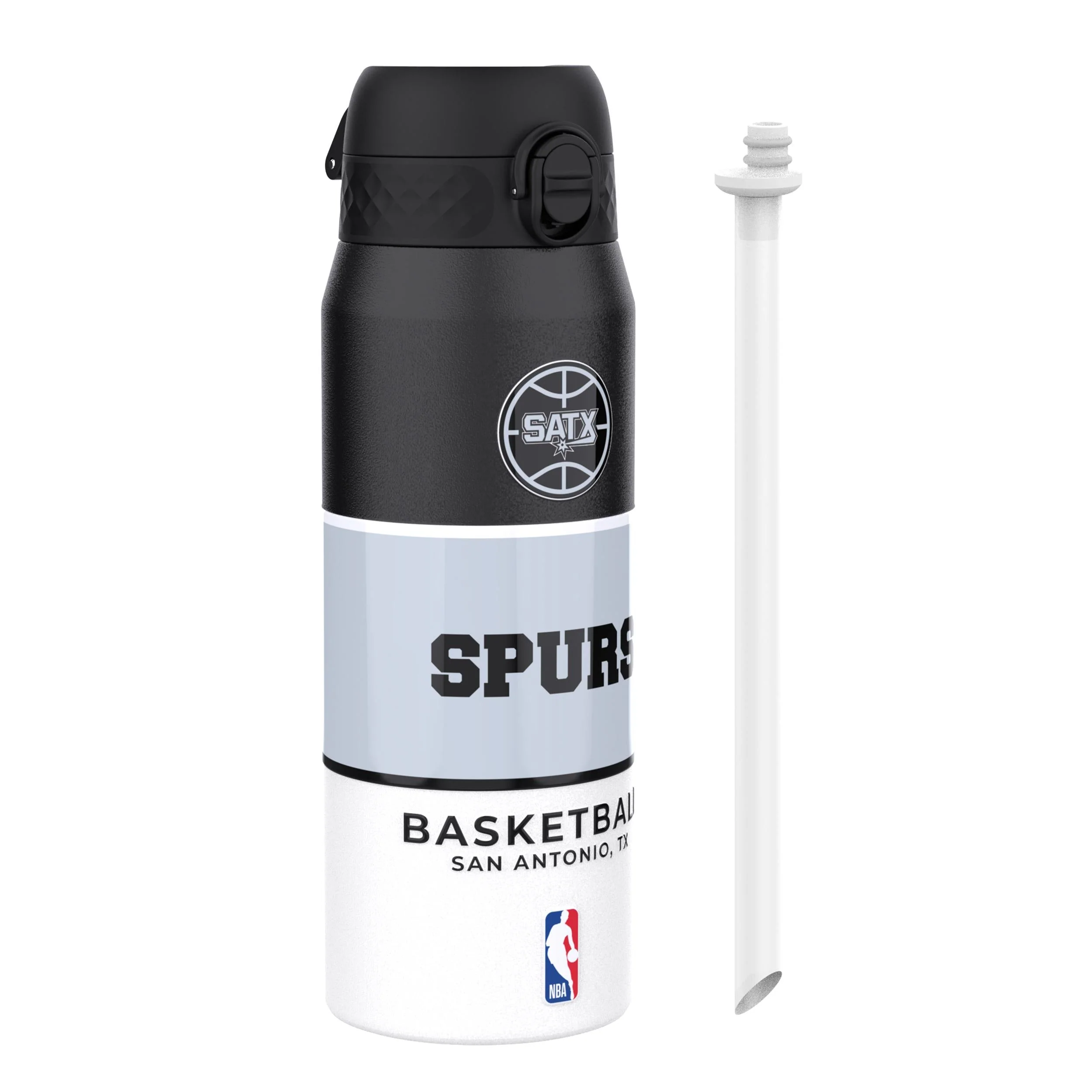 NBA x ION8, Isolierte Edelstahl, SA Spurs, 750 ml