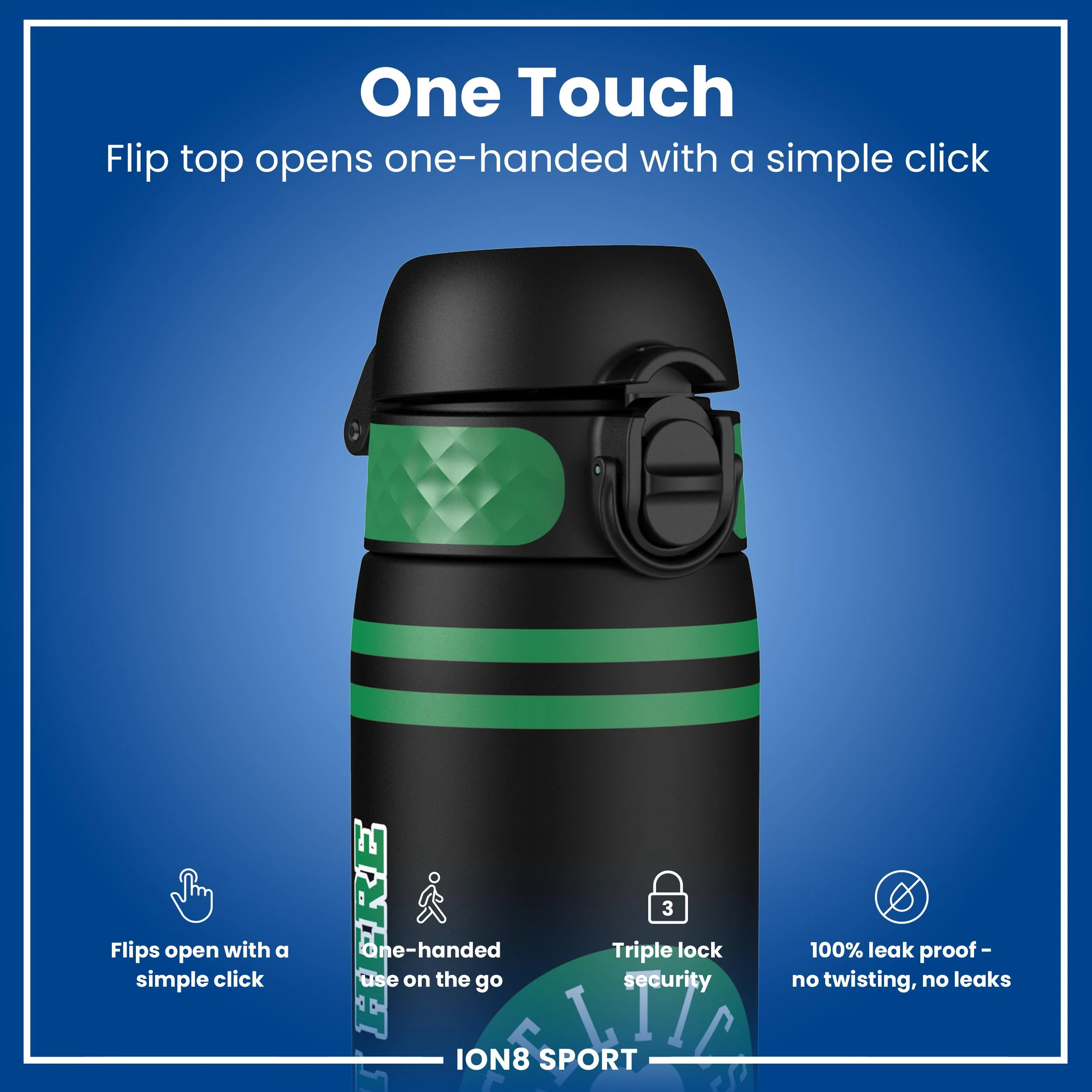 NBA x ION8, Recyclon, Boston Celtics, 500 ml - Image 3