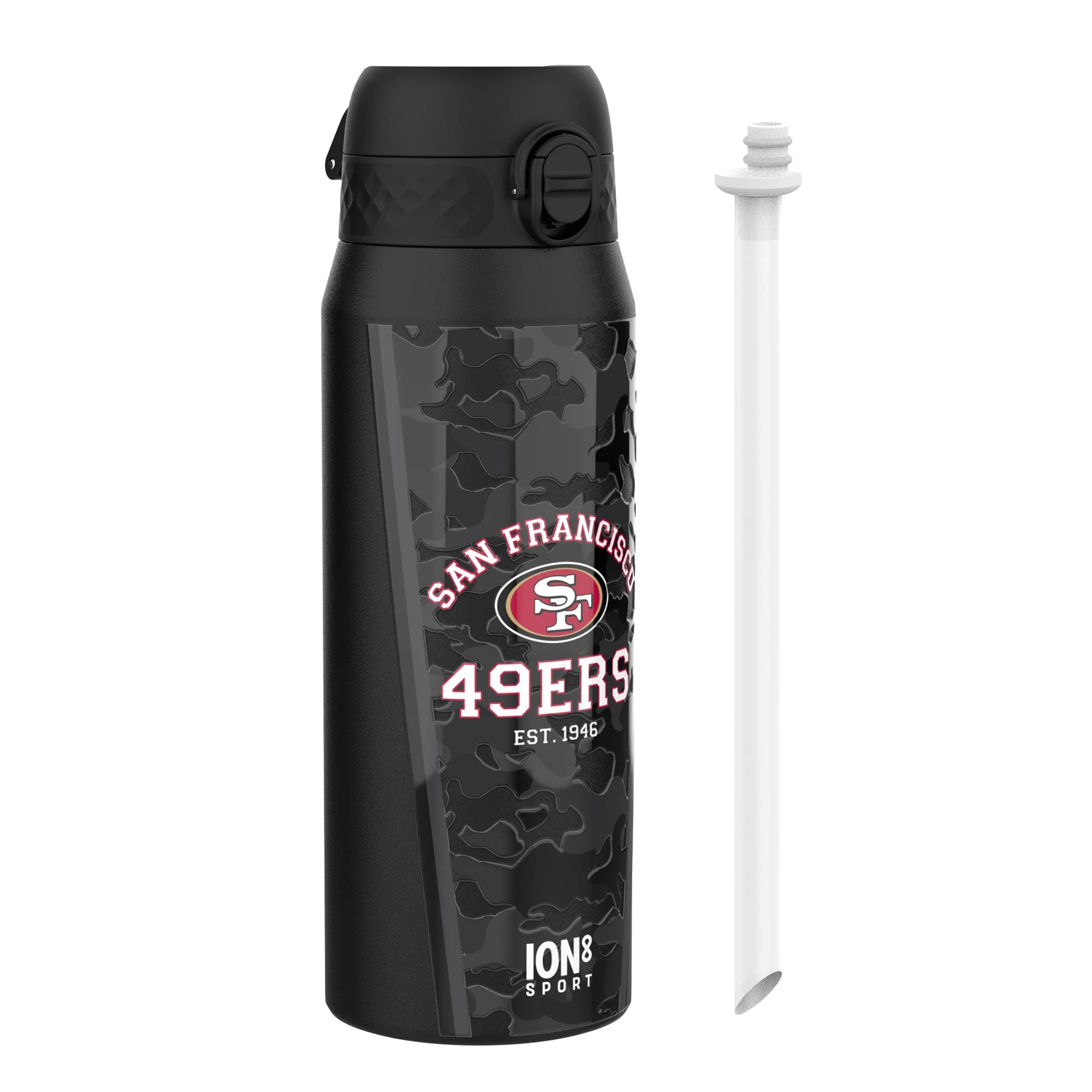 NFL x ION8, Isolierte Edelstahl, 49ers, 750 ml
