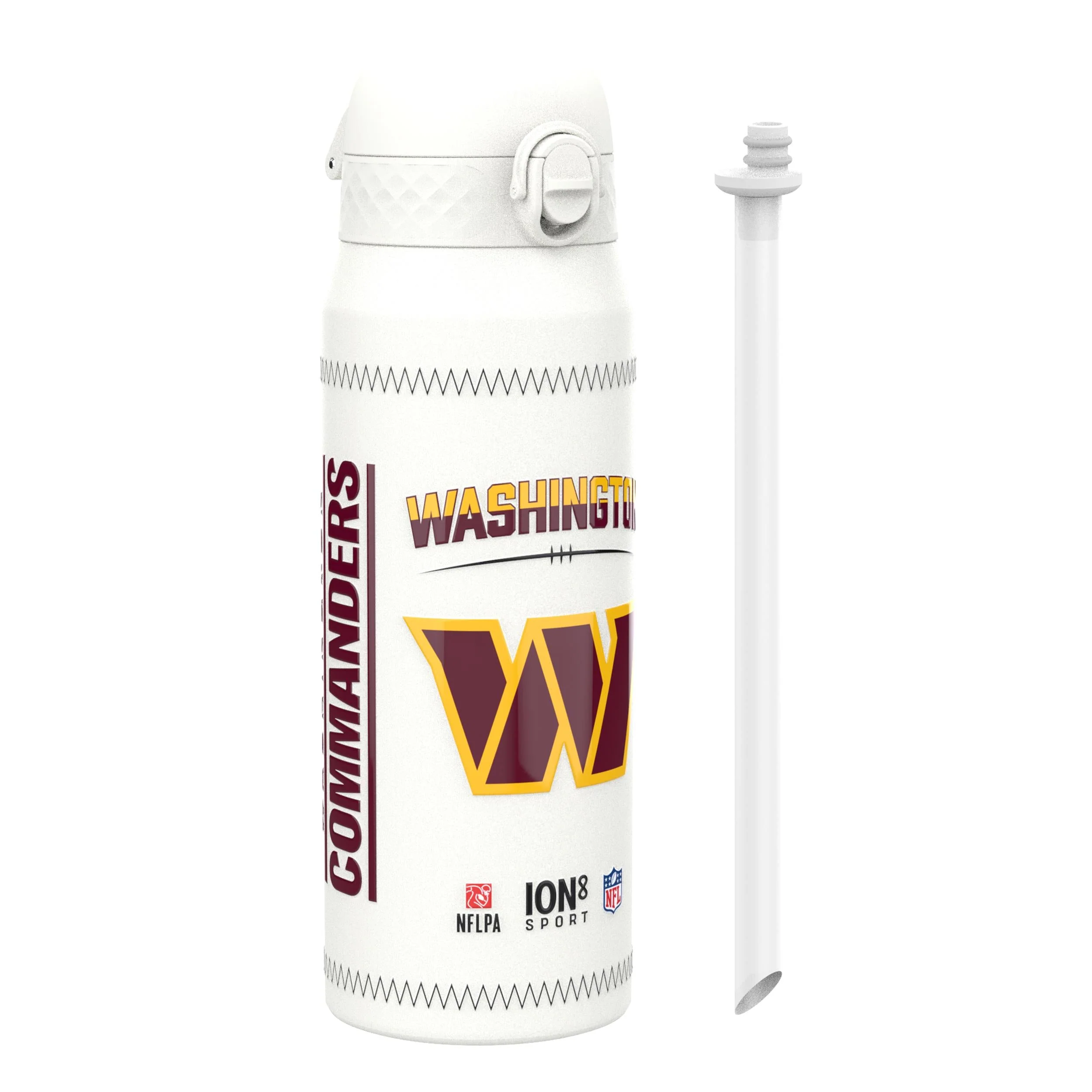 NFL x ION8, Isolierte Edelstahl, Daniels Commanders, 750 ml