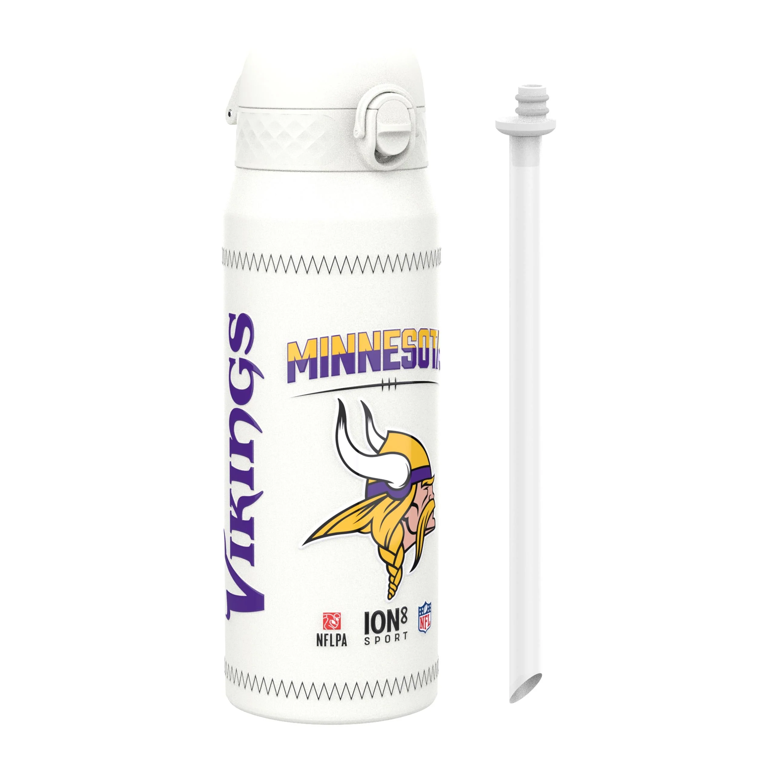 NFL x ION8, Isolierte Edelstahl, Jefferson Vikings, 750 ml