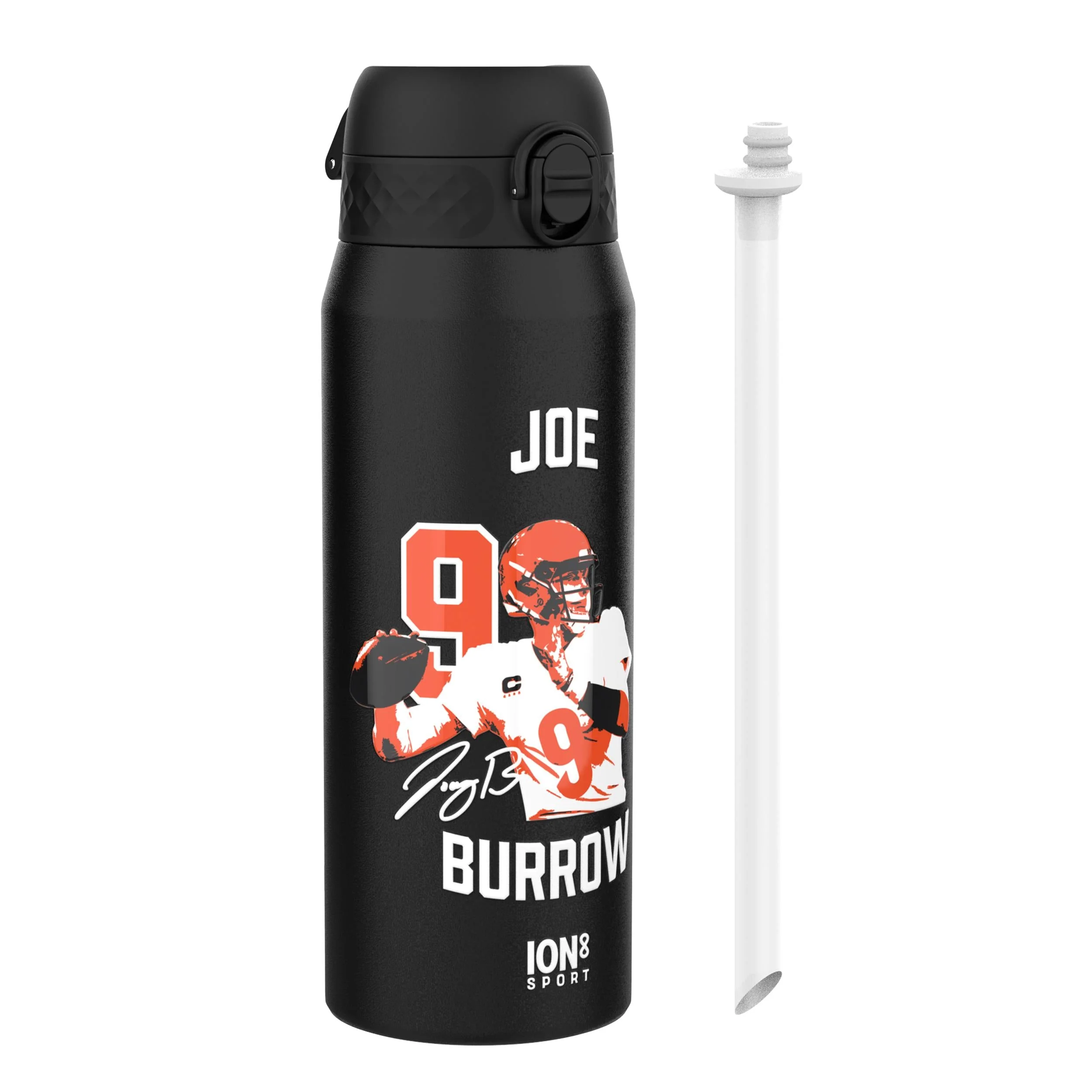 NFL x ION8, Isolierte Edelstahl, Locked In Series, Joe Burrow, 750 ml