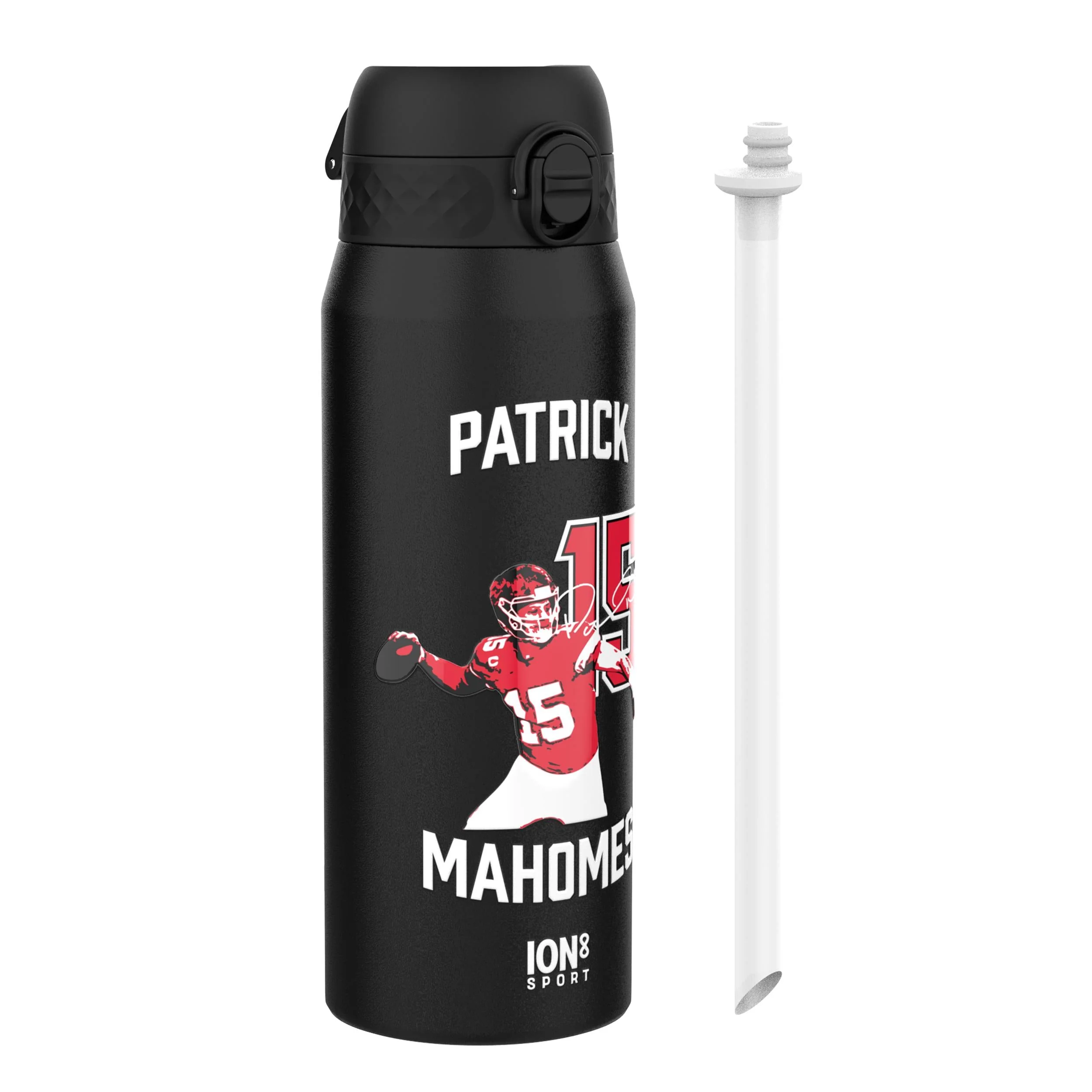 NFL x ION8, Isolierte Edelstahl, Locked In Series, Patrick Mahomes, 750 ml