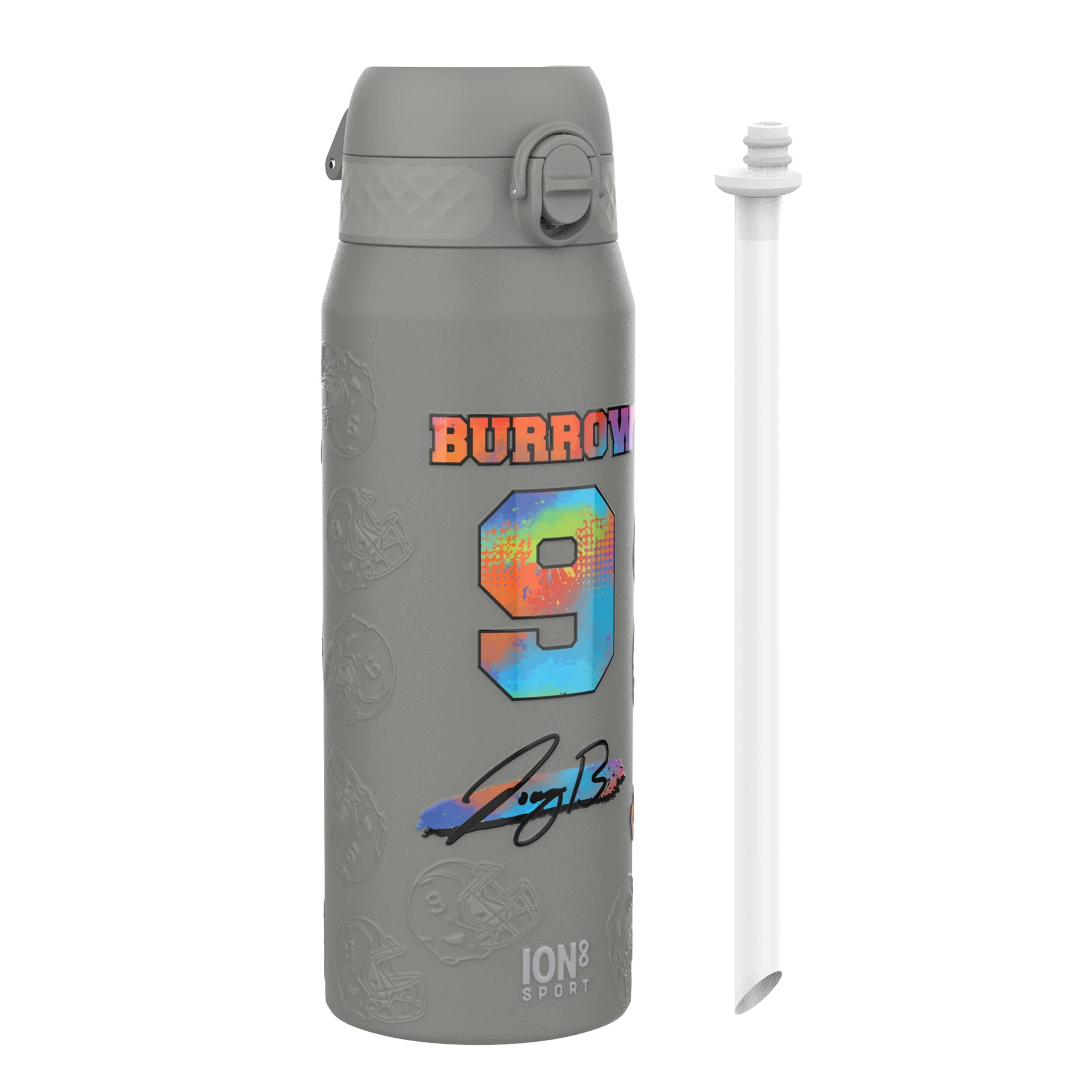 NFL x ION8, Isolierte Edelstahl, Signature Series, Joe Burrow, 750 ml