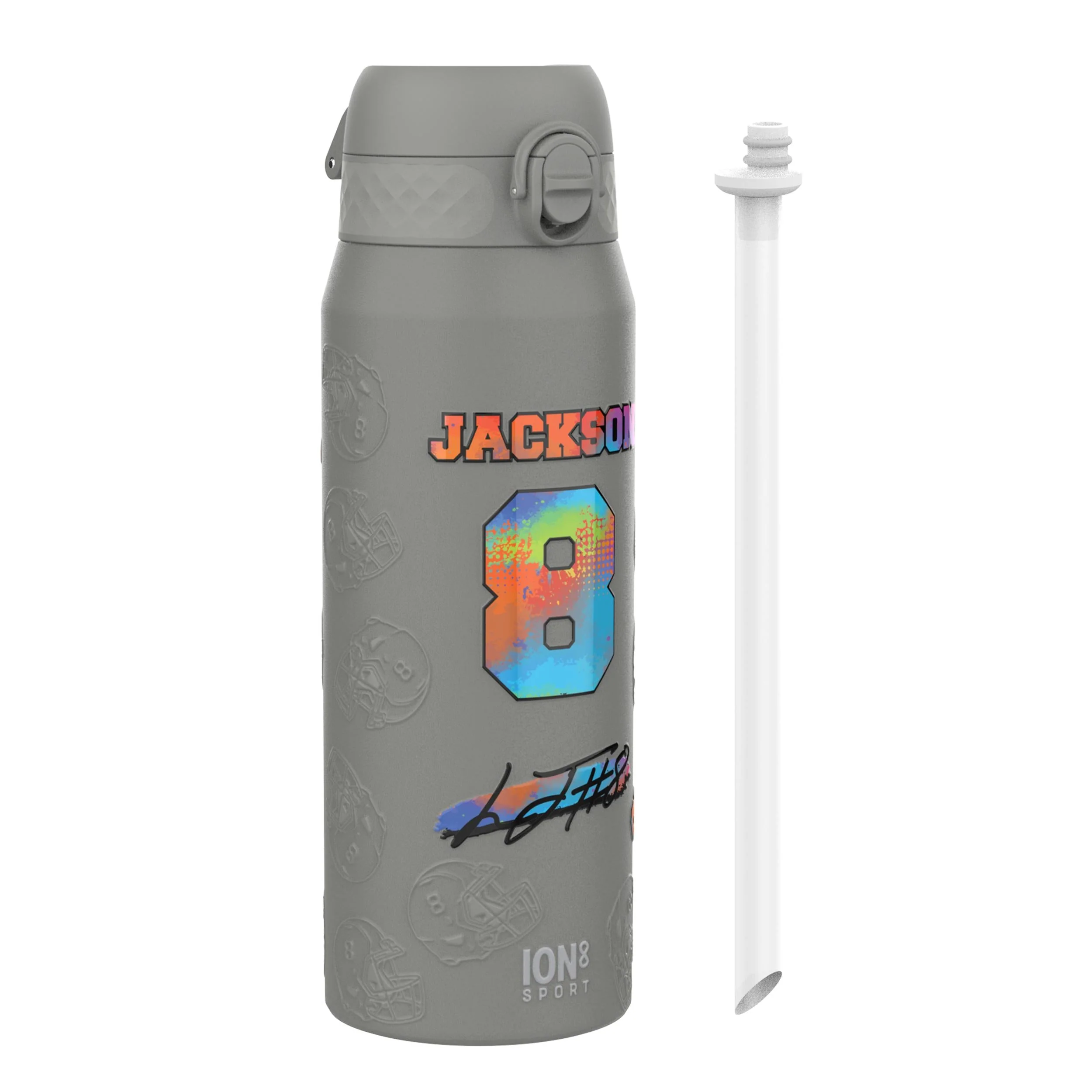 NFL x ION8, Isolierte Edelstahl, Signature Series, Lamar Jackson, 750 ml