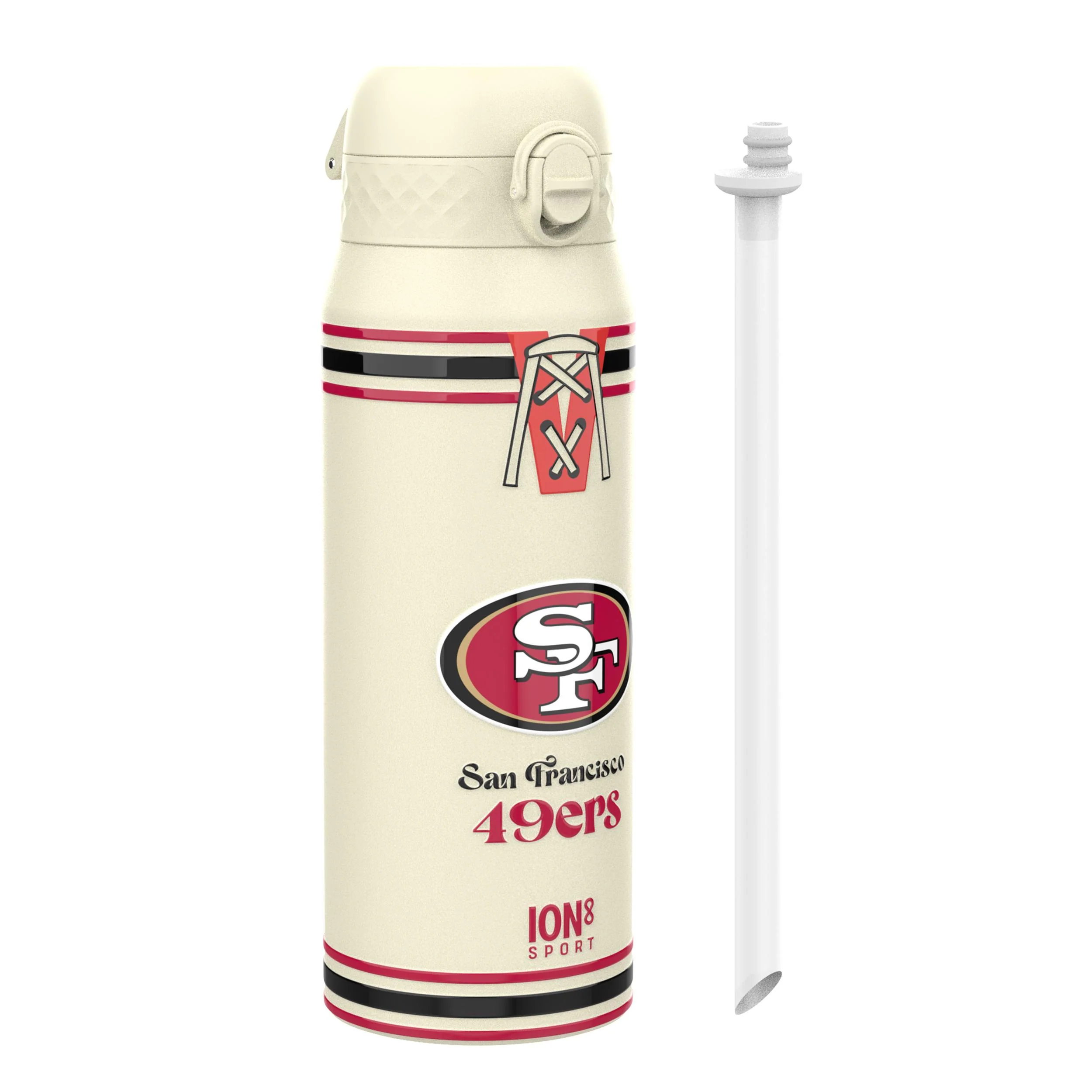 NFL x ION8, Isolierte Edelstahl, 49ers, 750 ml