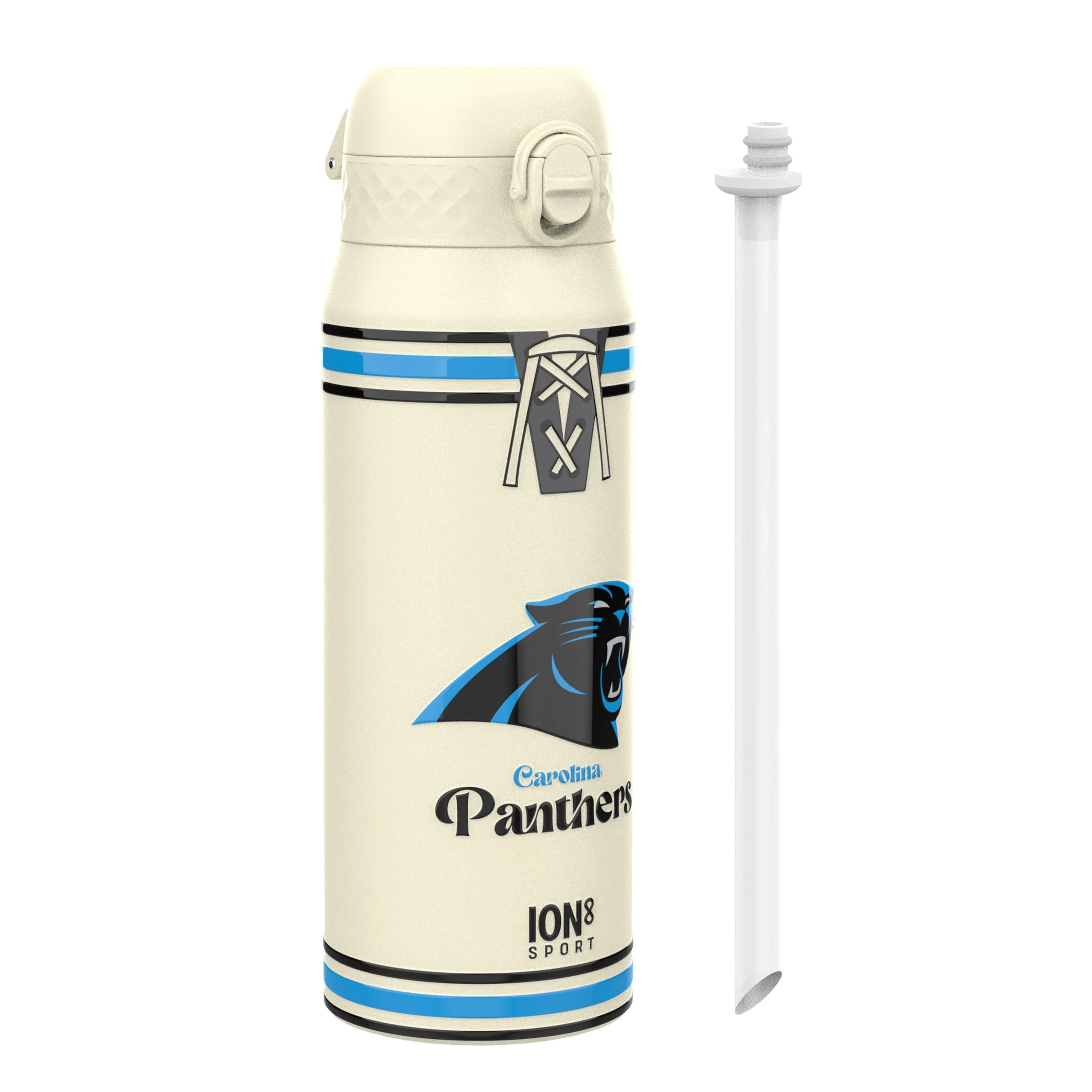 NFL x ION8, Isolierte Edelstahl, Panthers, 750 ml