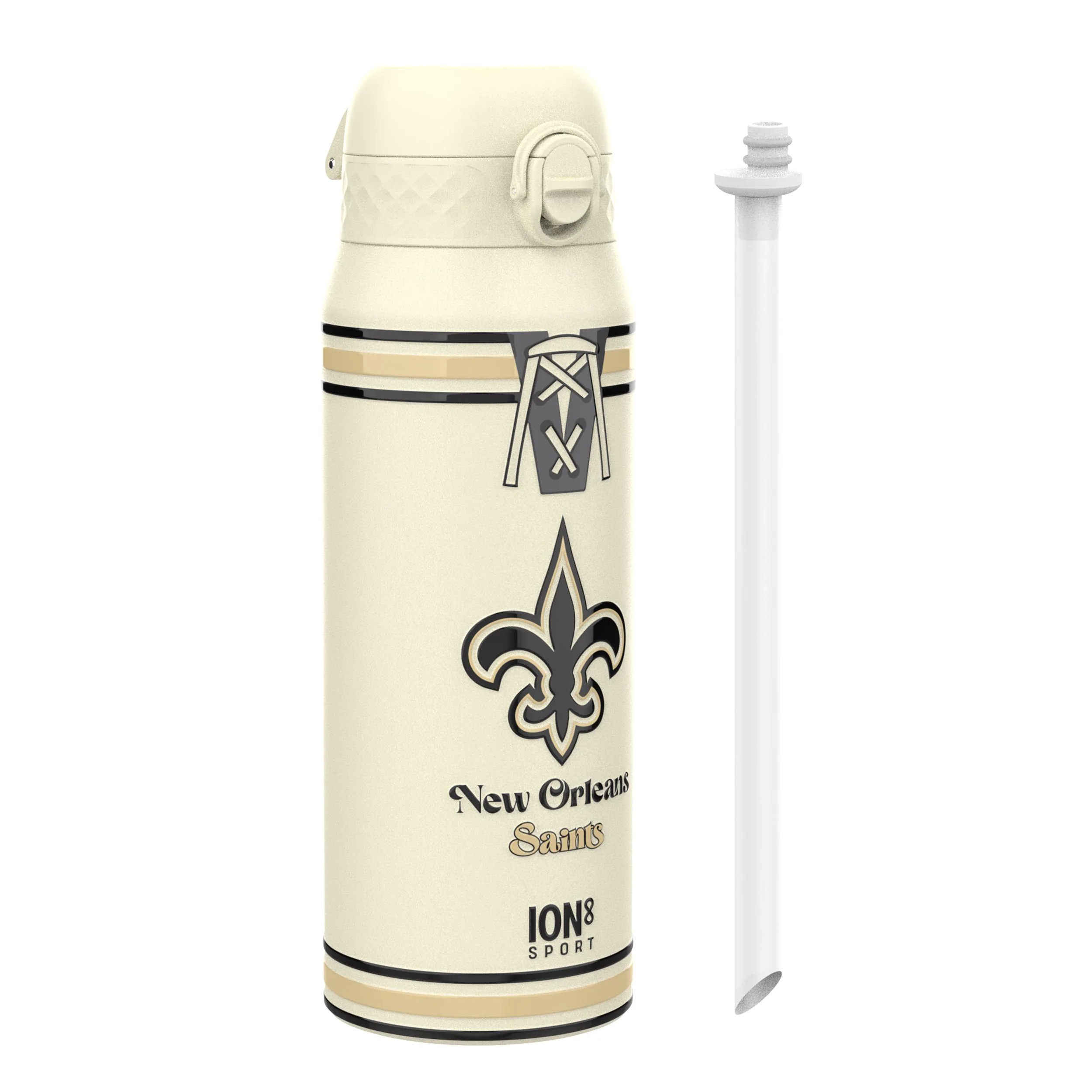 NFL x ION8, Isolierte Edelstahl, Saints, 750 ml